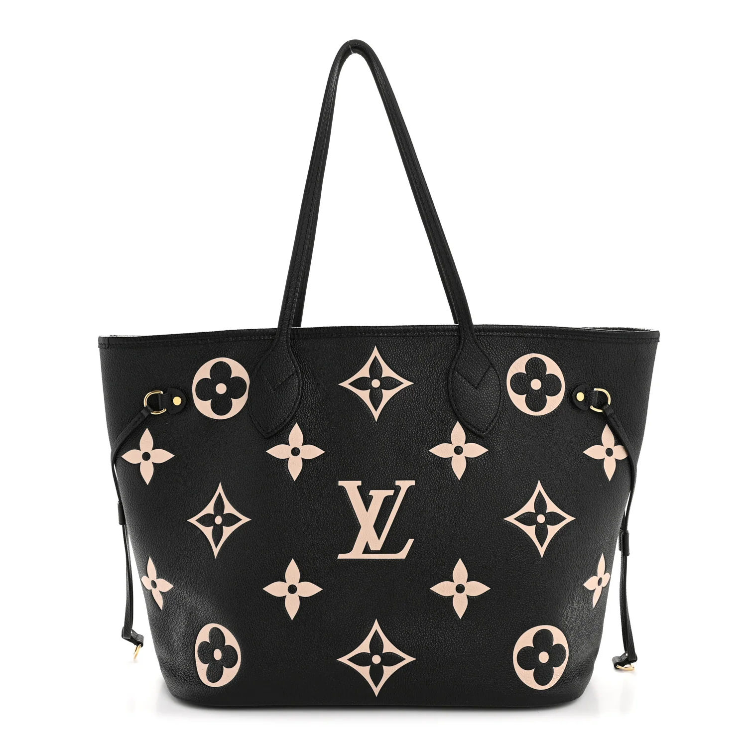 Empreinte Monogram Giant Neverfull MM Black Beige