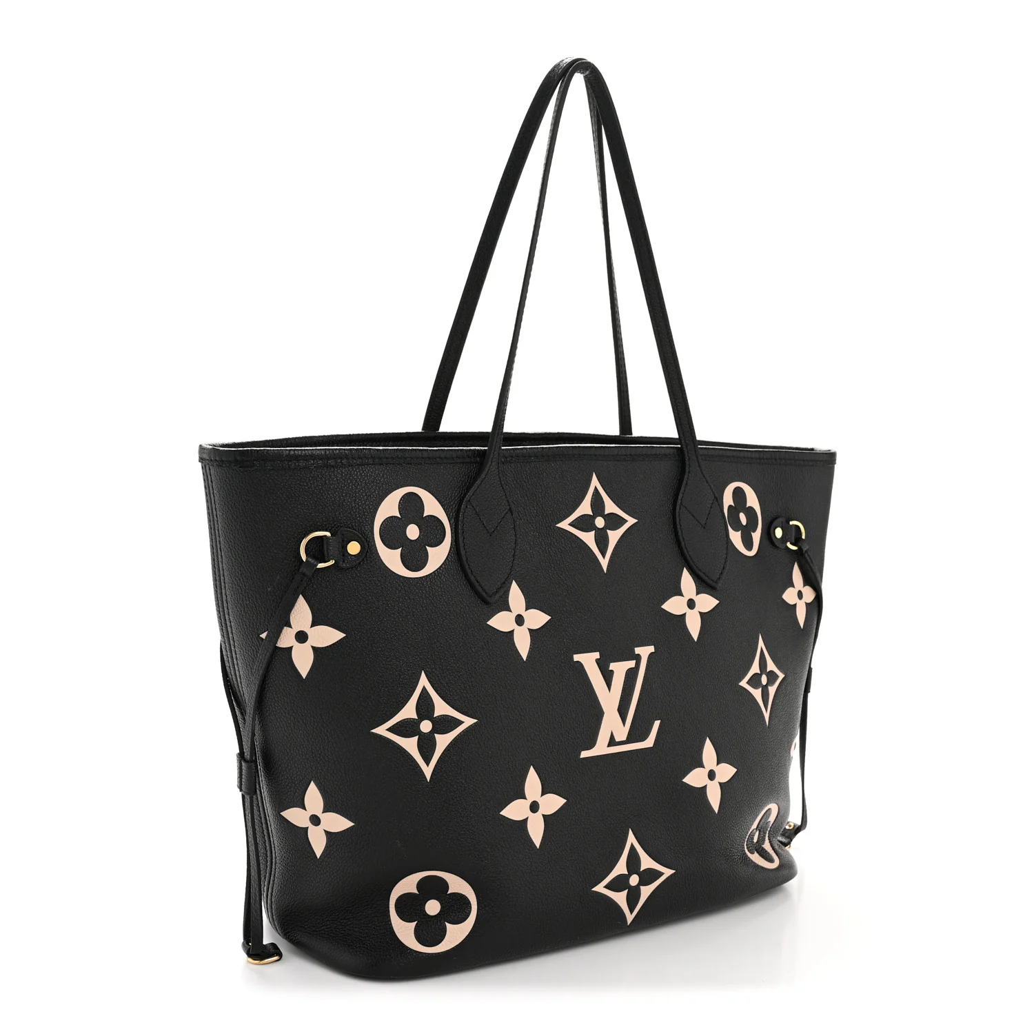 Empreinte Monogram Giant Neverfull MM Black Beige - Image 10