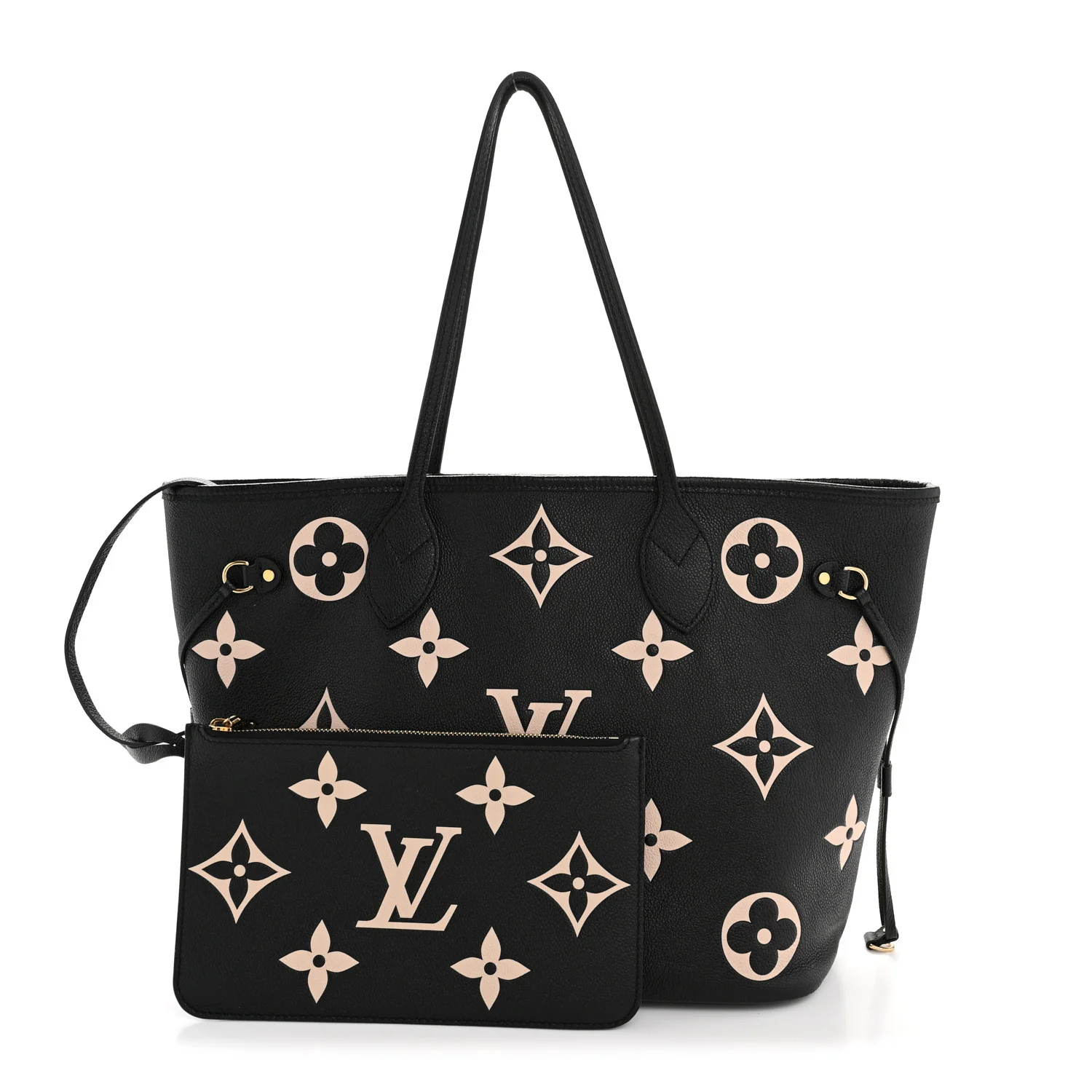 Empreinte Monogram Giant Neverfull MM Black Beige - Image 6