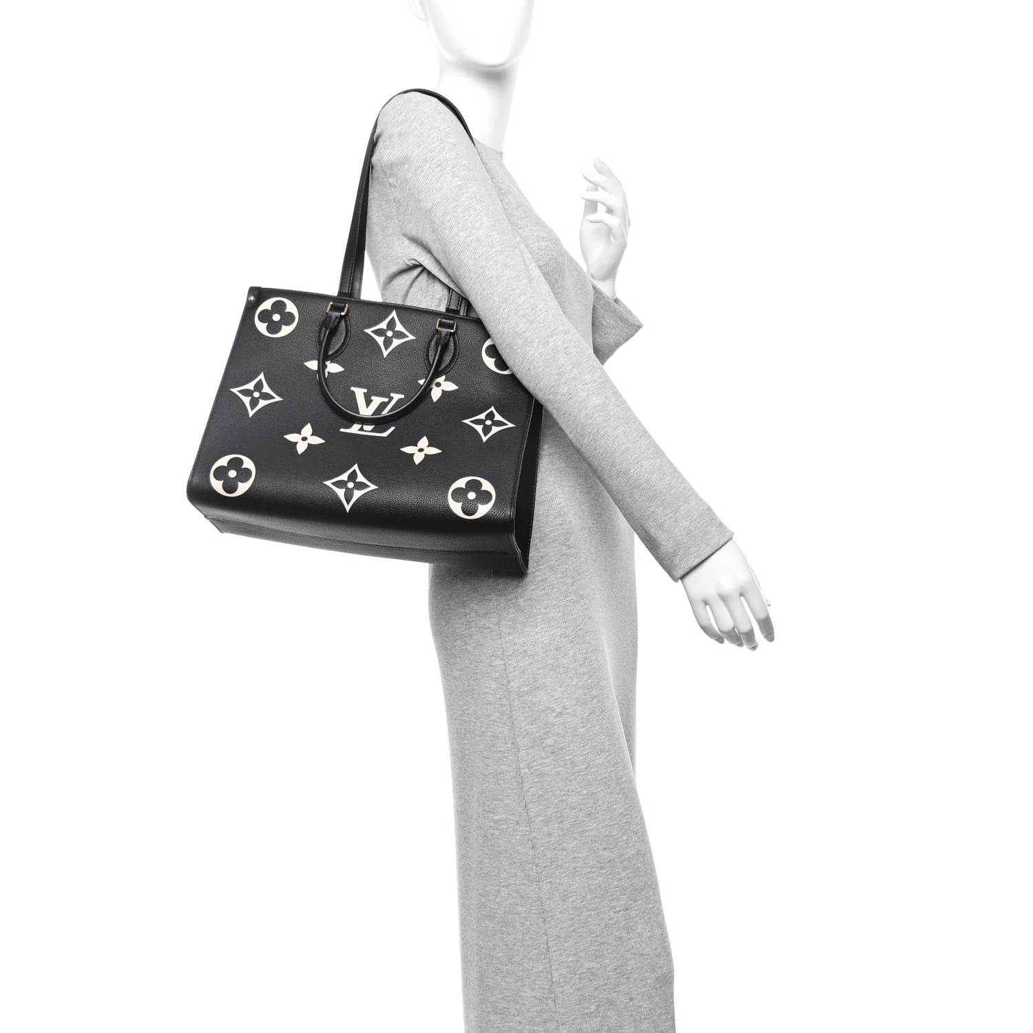 Empreinte Monogram Giant Onthego MM Black Beige - Image 2