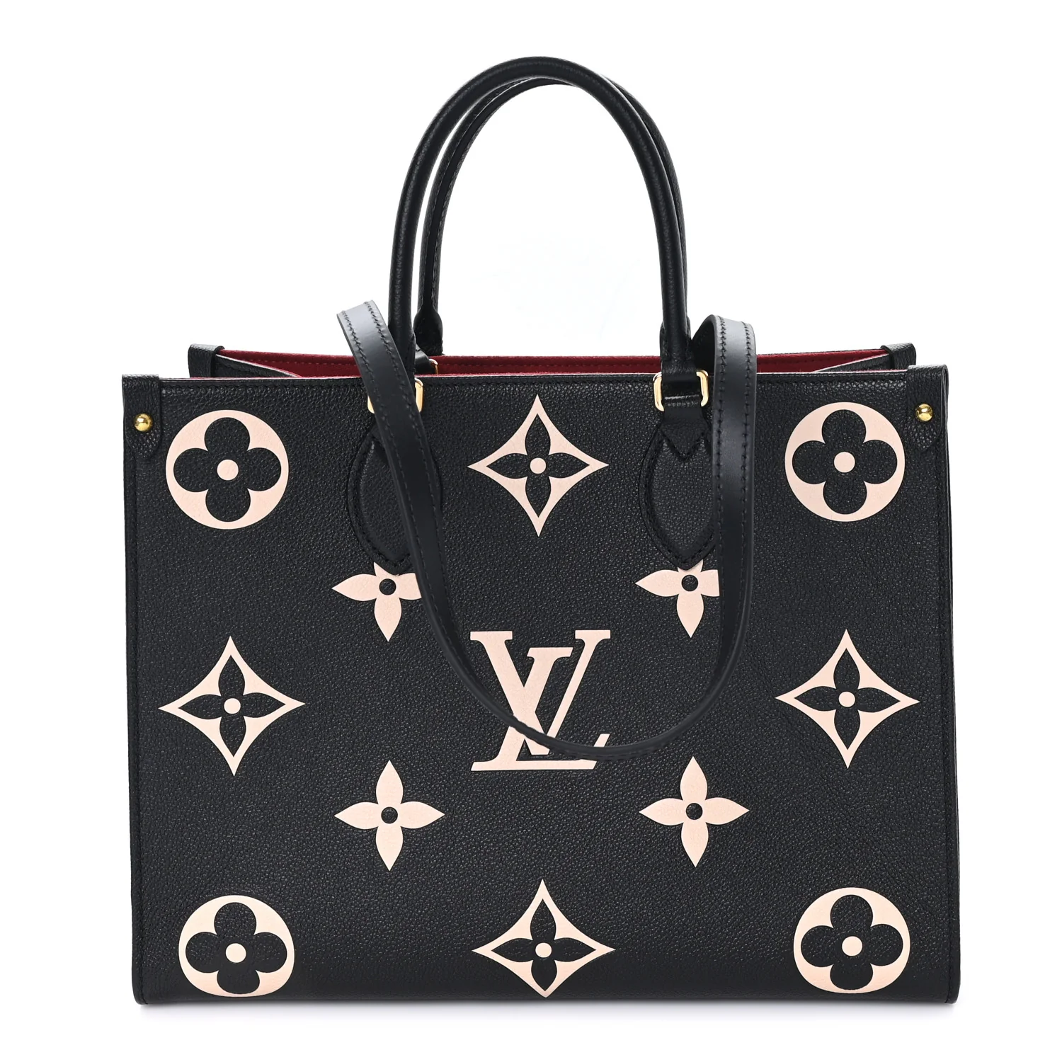 Empreinte Monogram Giant Onthego MM Black Beige