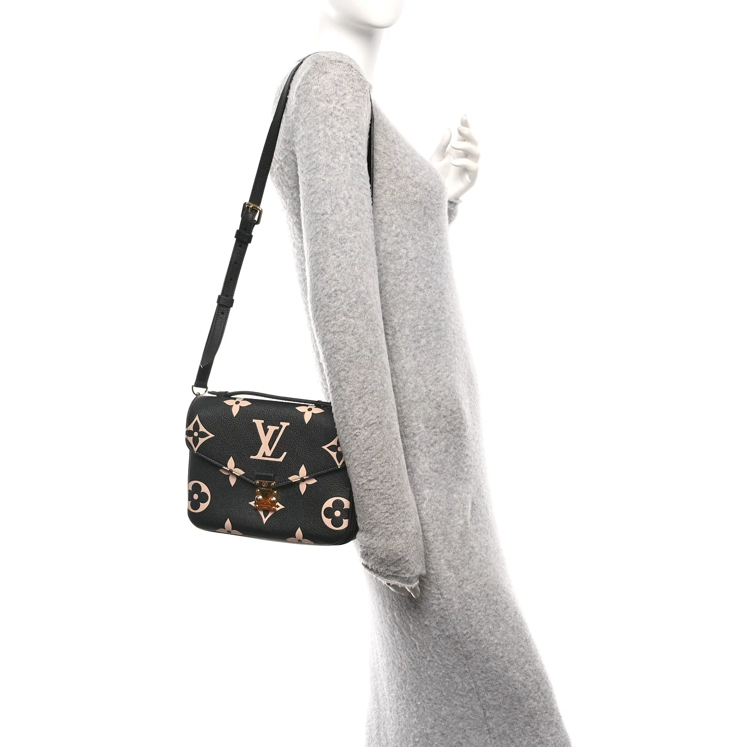 Empreinte Monogram Giant Pochette Metis Black Beige - Image 3