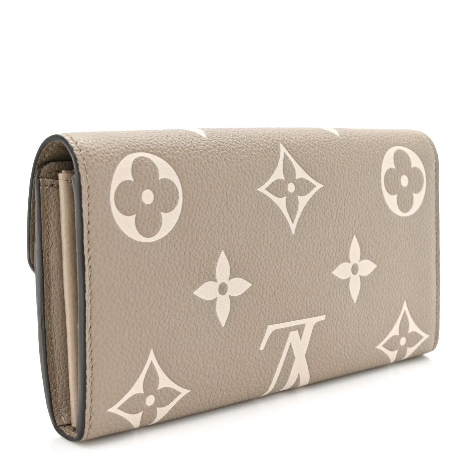 Empreinte Monogram Giant Sarah Wallet Tourterelle Creme - Image 3