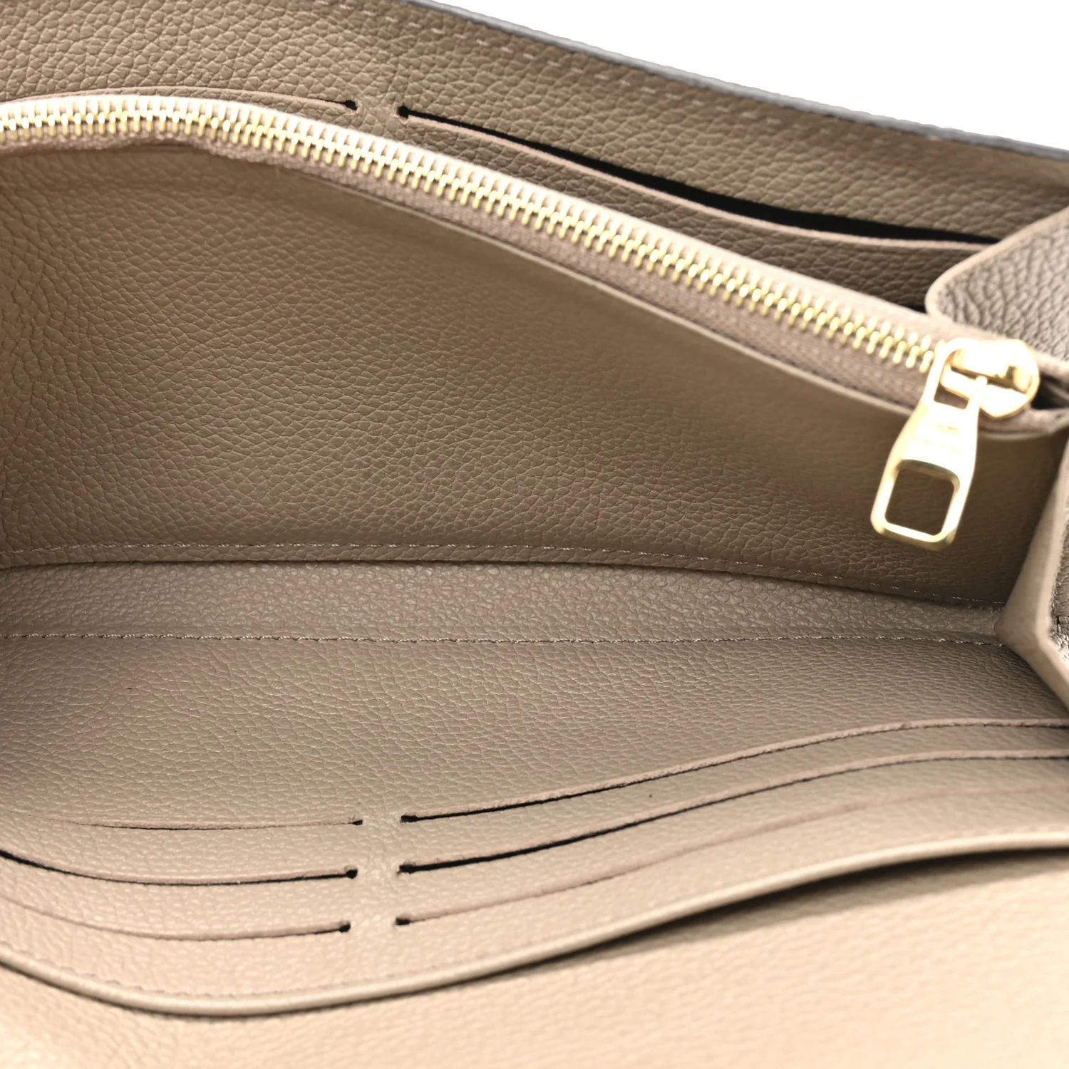 Empreinte Monogram Giant Sarah Wallet Tourterelle Creme - Image 6