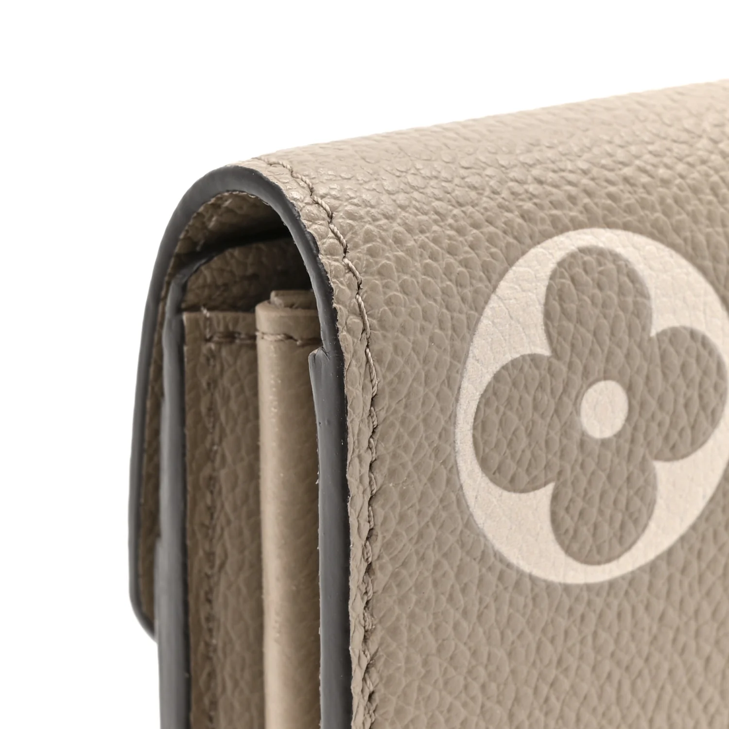 Empreinte Monogram Giant Sarah Wallet Tourterelle Creme - Image 8