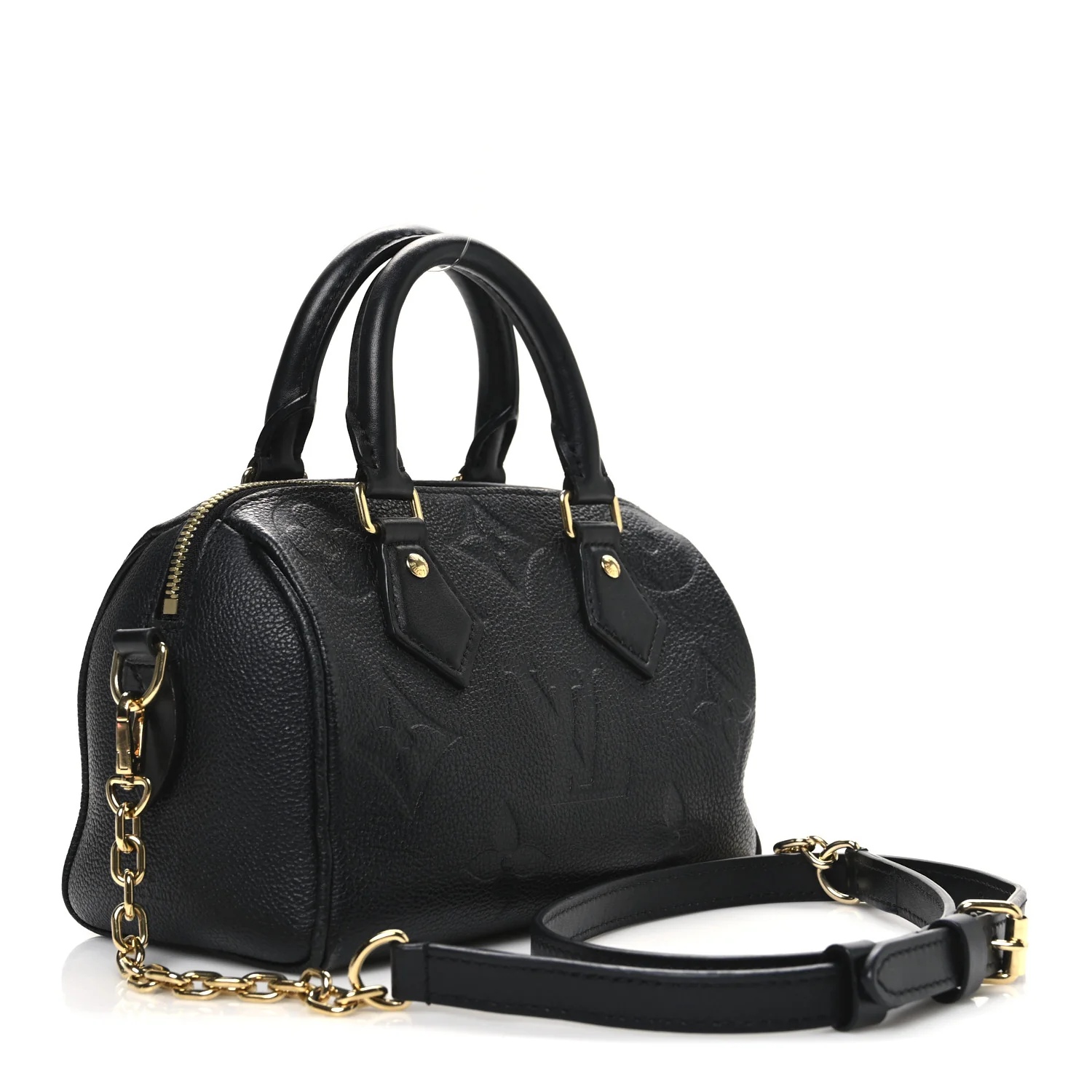 Empreinte Monogram Giant Speedy Bandouliere 20 Black - Image 3
