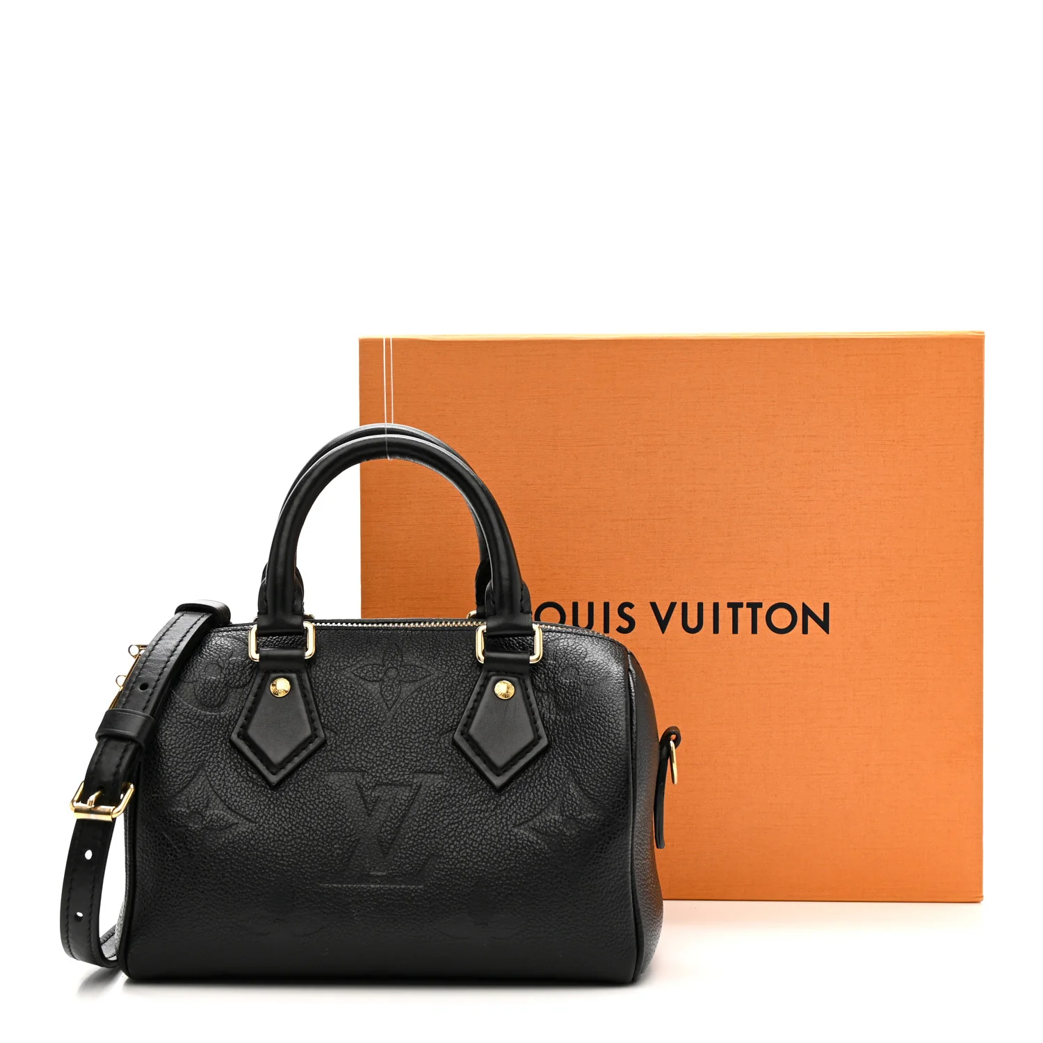 Empreinte Monogram Giant Speedy Bandouliere 20 Black - Image 11