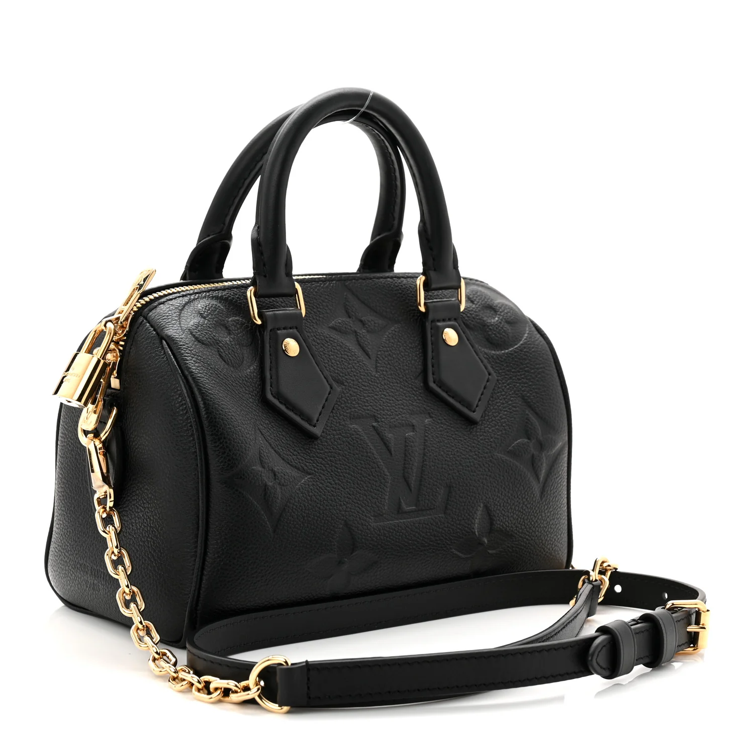 Empreinte Monogram Giant Speedy Bandouliere 20 Black - Image 5
