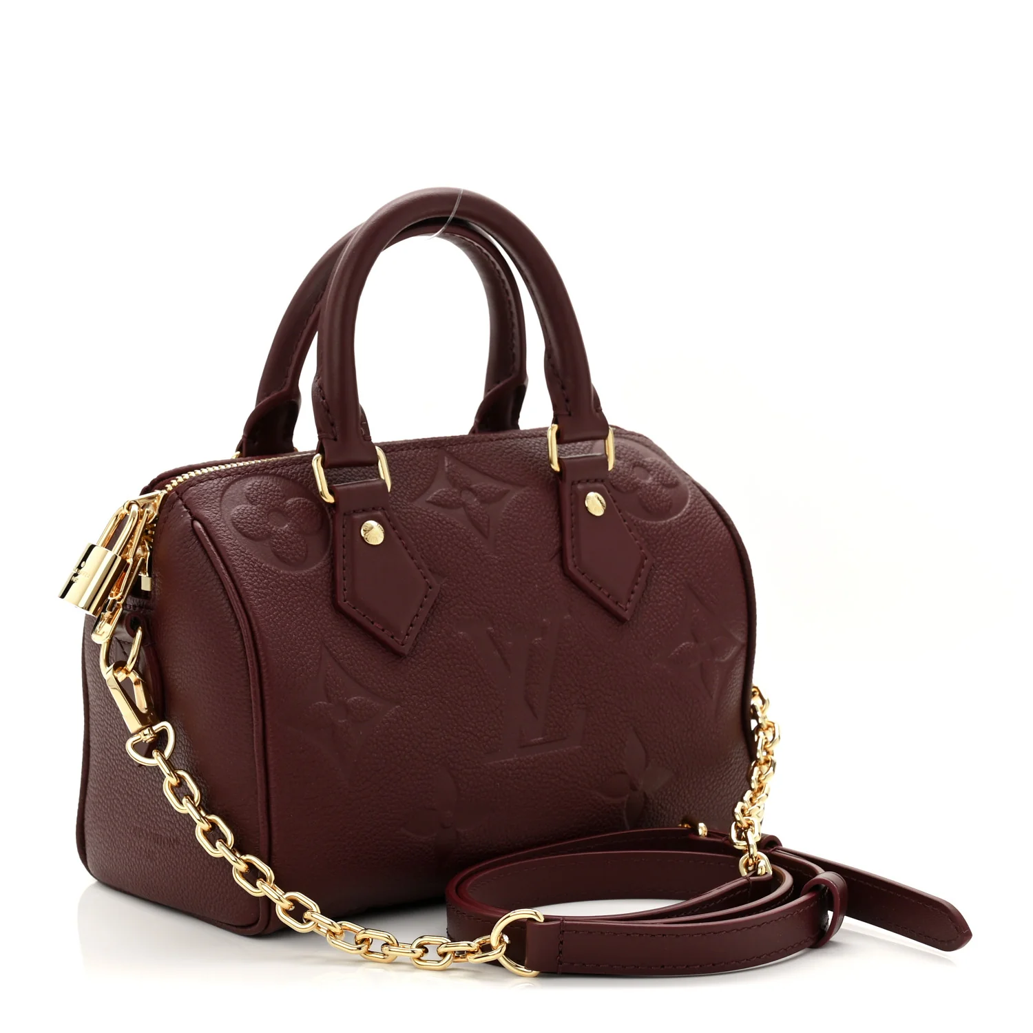 Empreinte Monogram Giant Speedy Bandouliere 20 Garnet - Image 3