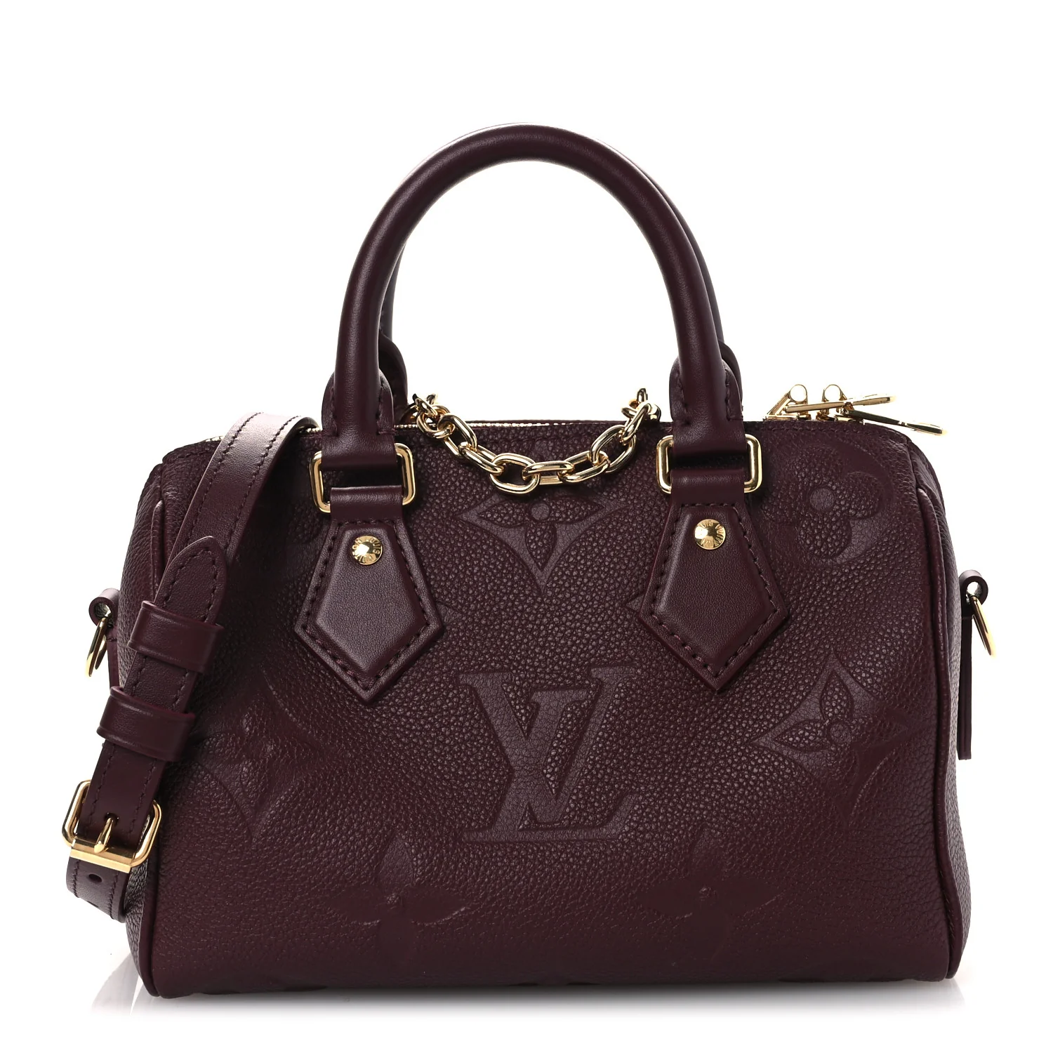 Empreinte Monogram Giant Speedy Bandouliere 20 Garnet