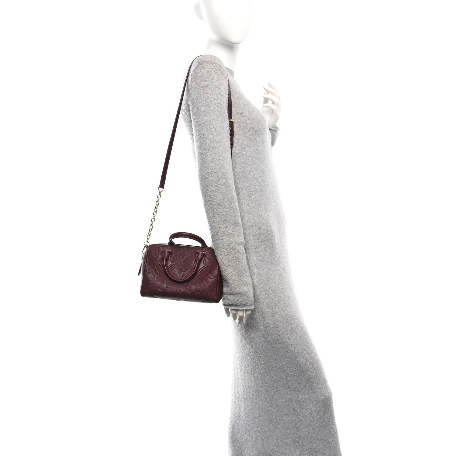 Empreinte Monogram Giant Speedy Bandouliere 20 Garnet - Image 2