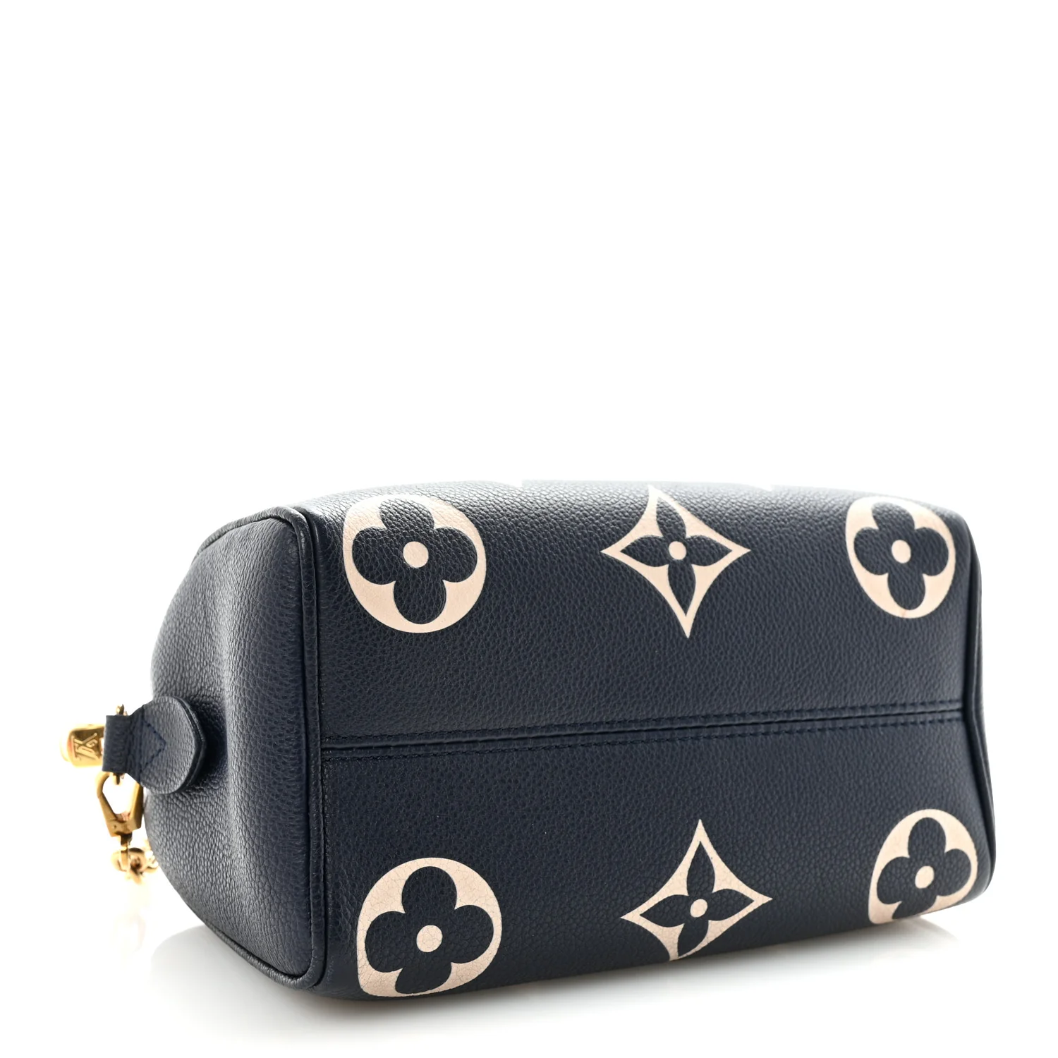 Empreinte Monogram Giant Speedy Bandouliere 20 Navy Creme - Image 3