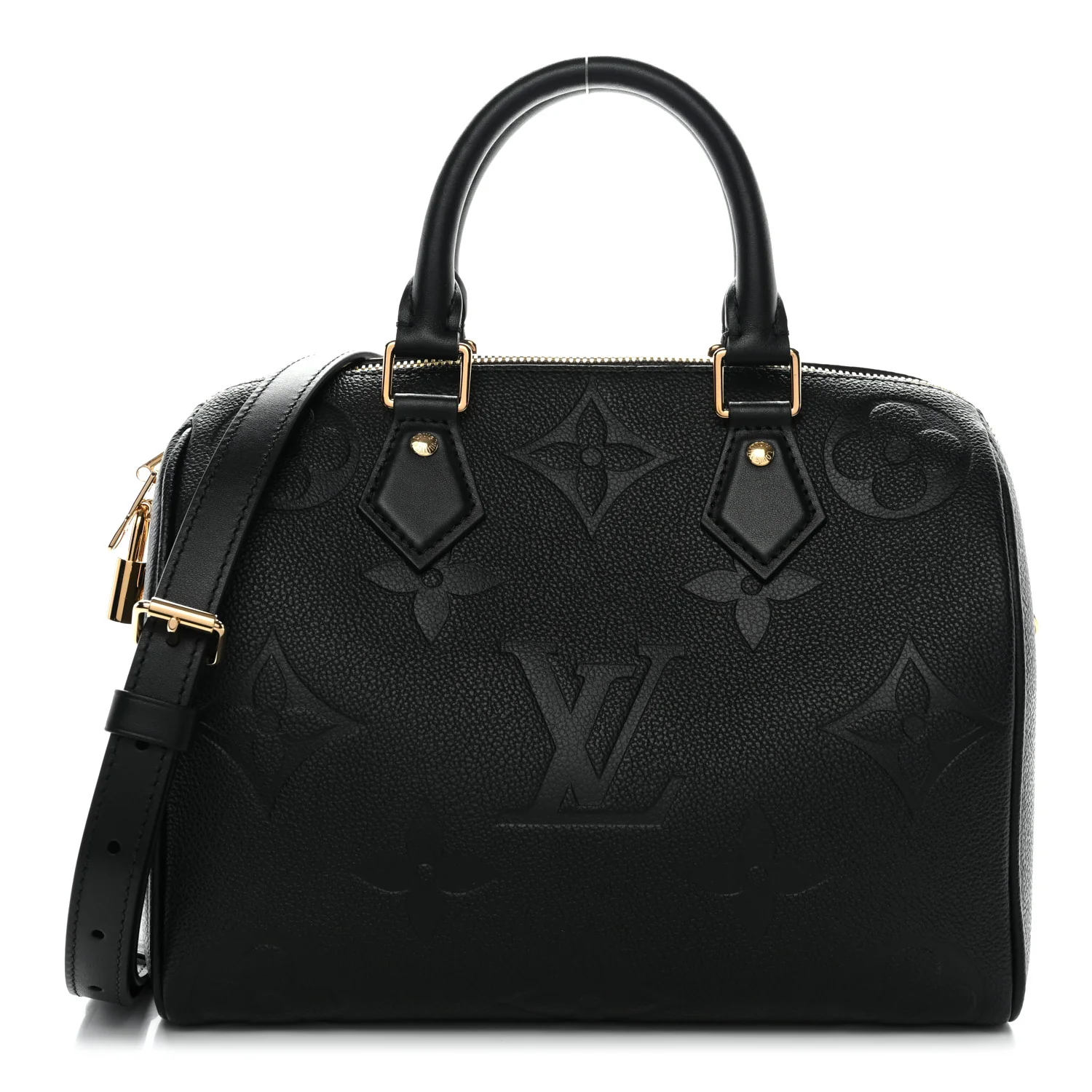 Empreinte Monogram Giant Speedy Bandouliere 25 Black - Image 2