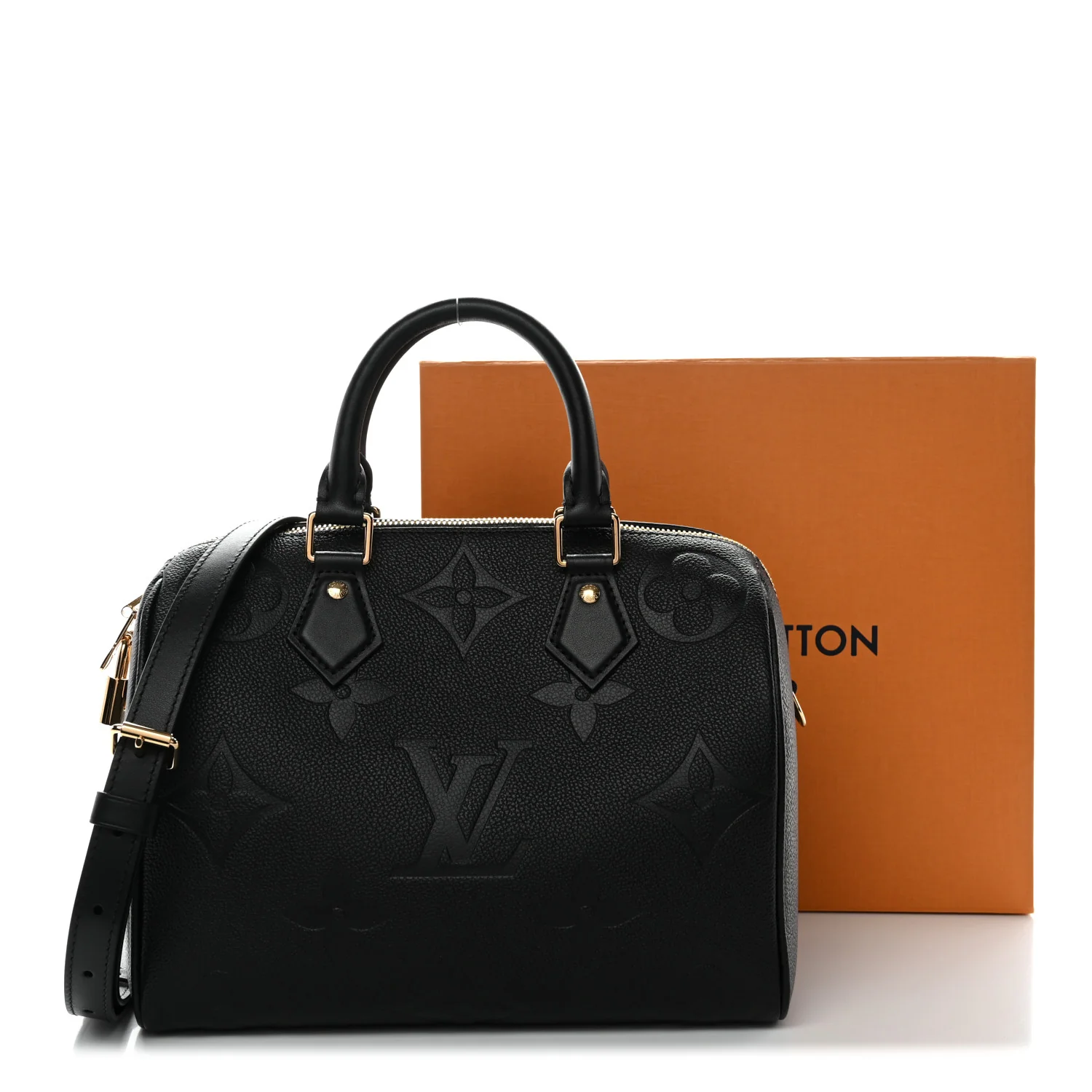 Empreinte Monogram Giant Speedy Bandouliere 25 Black - Image 27