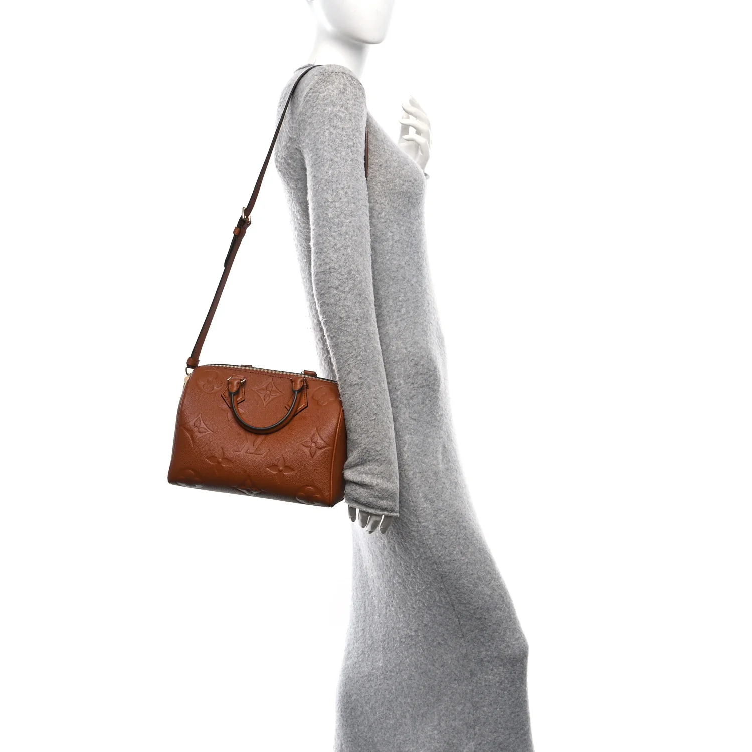 Empreinte Monogram Giant Speedy Bandouliere 25 Cognac - Image 2
