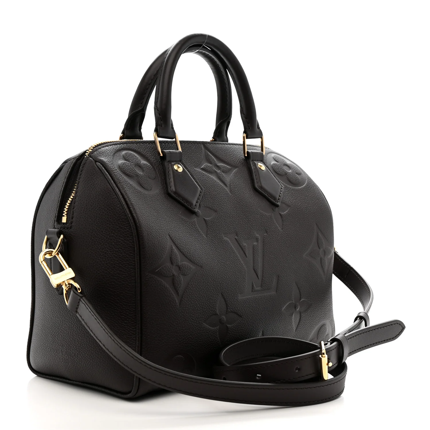Empreinte Monogram Giant Speedy Bandouliere 25 Wine - Image 3