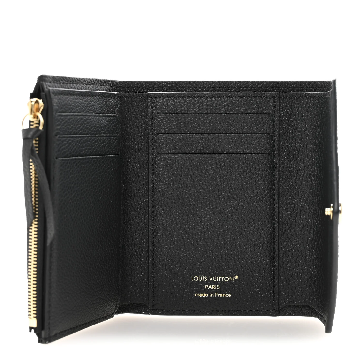 Empreinte Monogram Giant Victorine Wallet Black Beige - Image 5