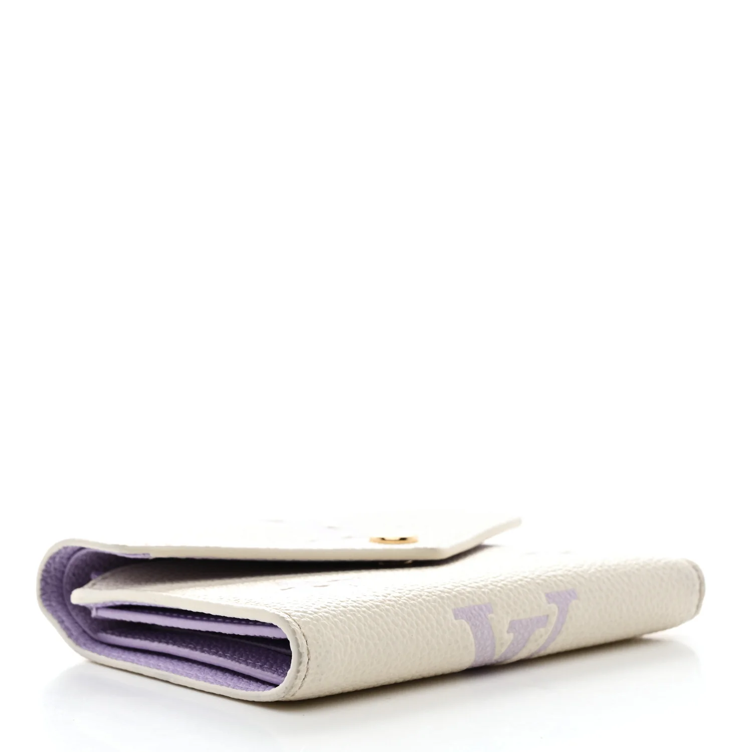 Empreinte Monogram Giant Victorine Wallet Latte Bubble Tea - Image 4