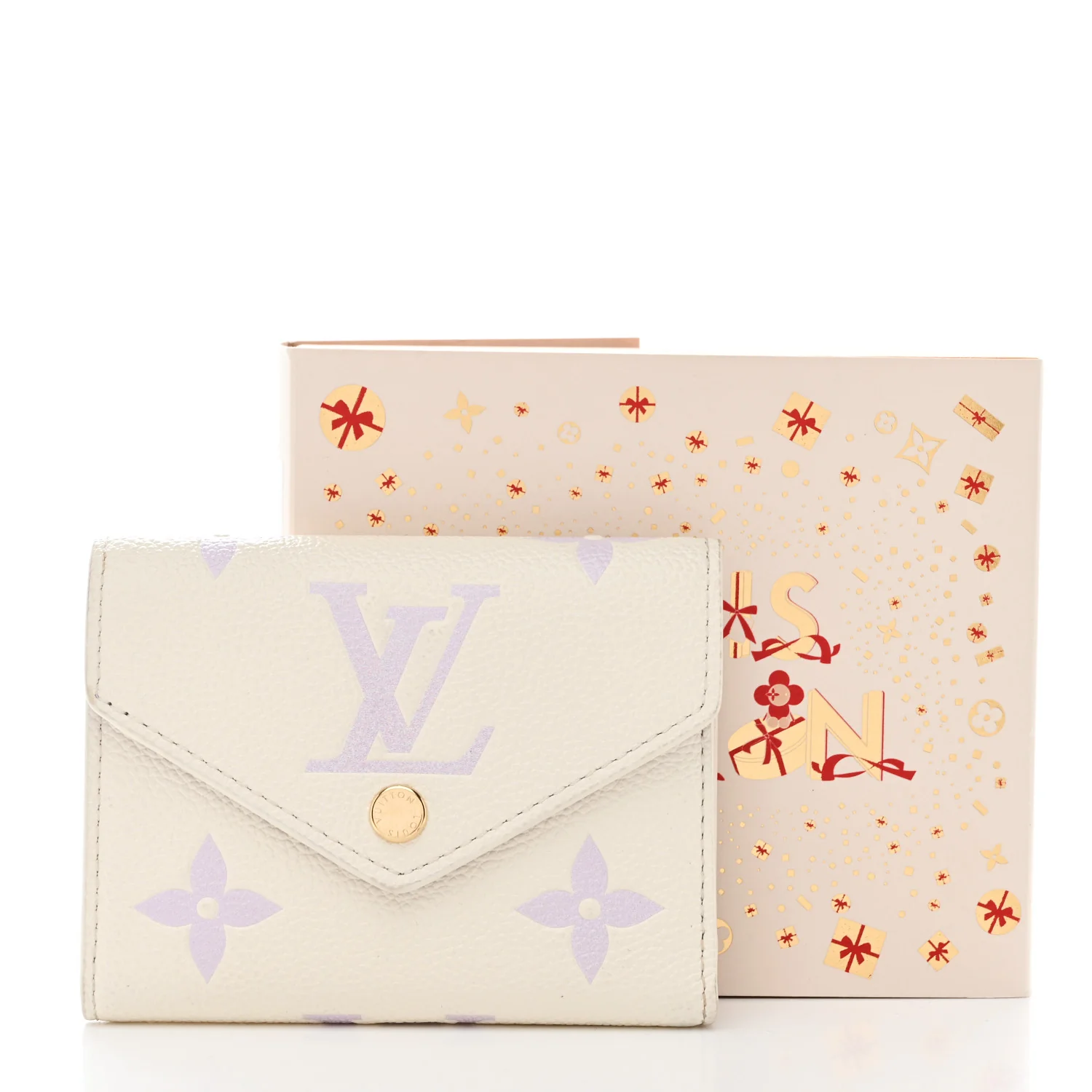 Empreinte Monogram Giant Victorine Wallet Latte Bubble Tea - Image 7