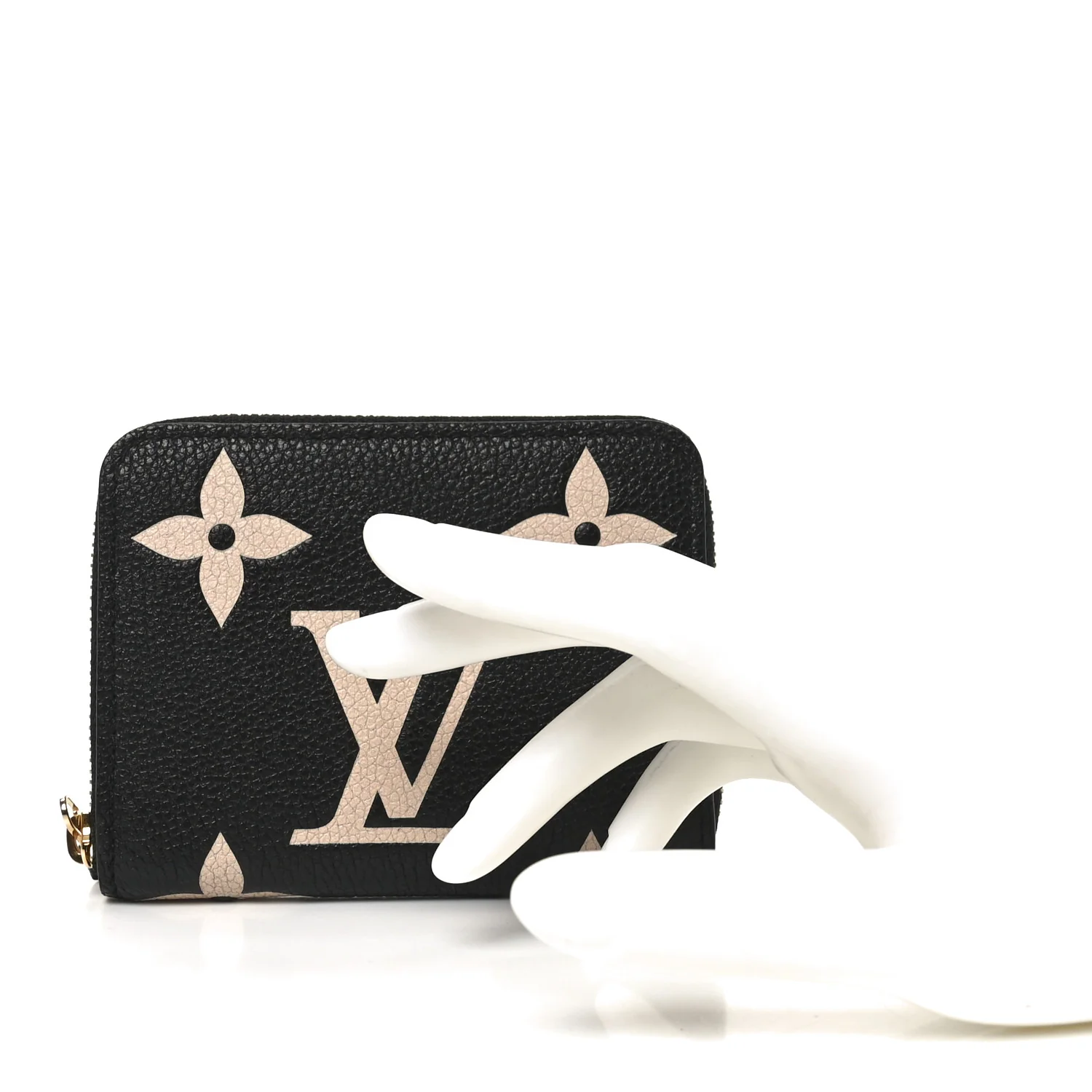 Empreinte Monogram Giant Zippy Coin Purse Black Beige - Image 2