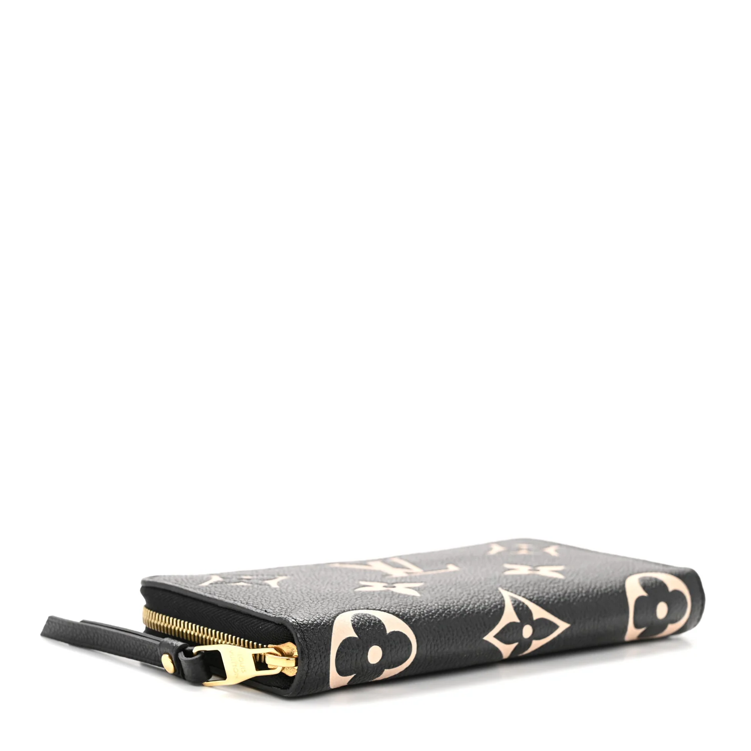 Empreinte Monogram Giant Zippy Wallet Black Beige - Image 4
