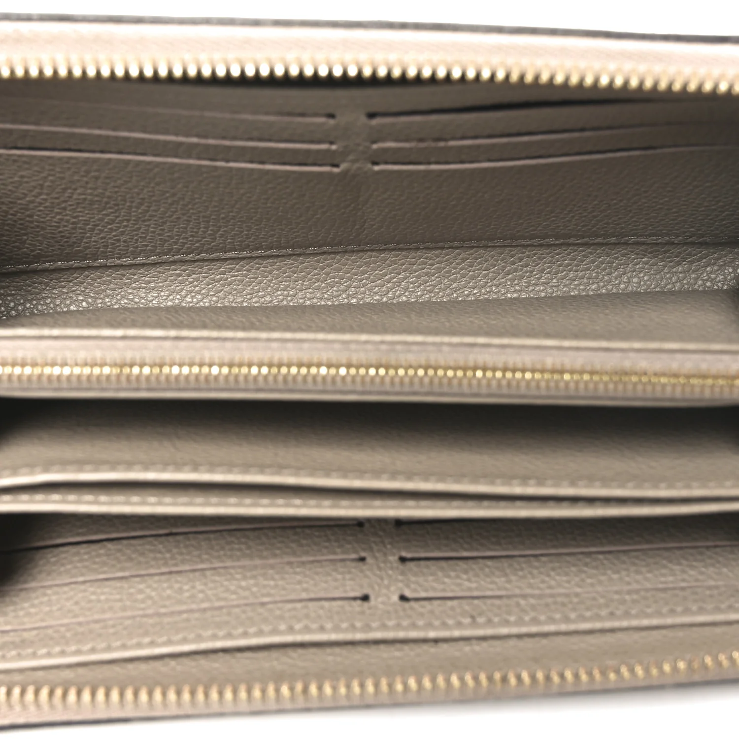 Empreinte Monogram Giant Zippy Wallet Tourterelle Creme - Image 5