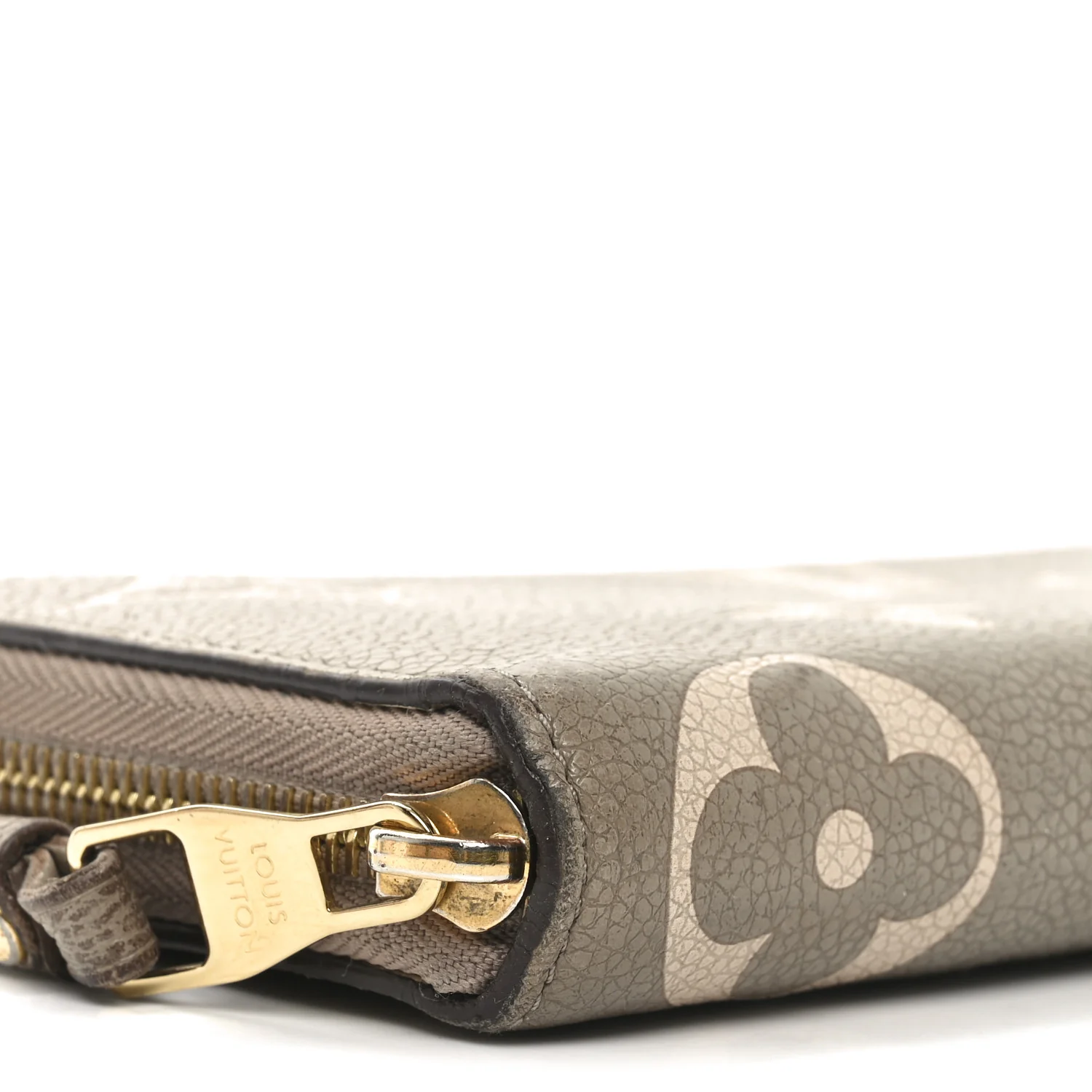 Empreinte Monogram Giant Zippy Wallet Tourterelle Creme - Image 7