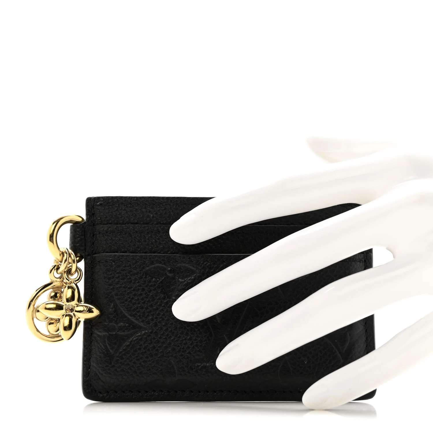 Empreinte Monogram LV Charms Card Holder Black - Image 2