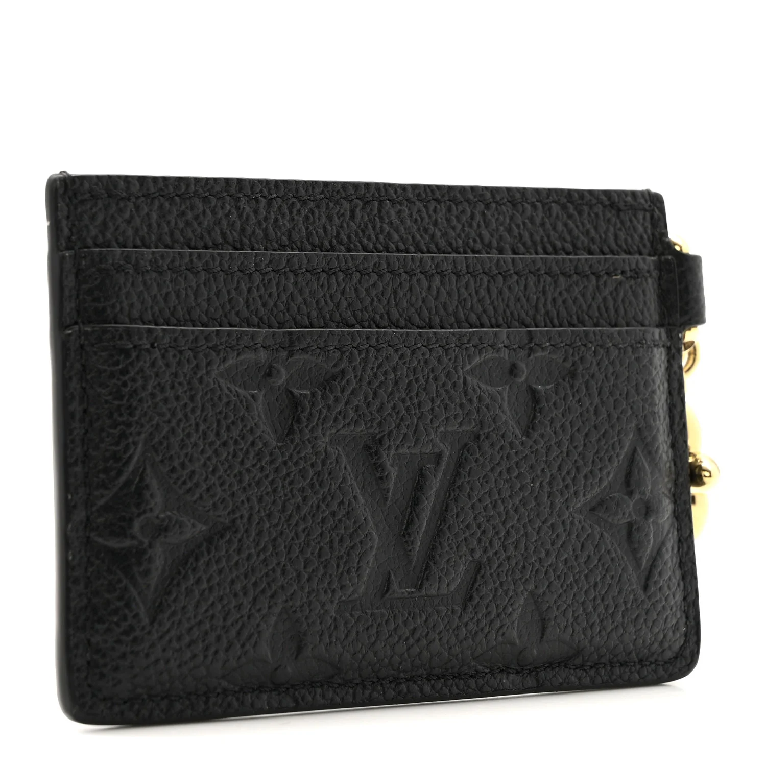 Empreinte Monogram LV Charms Card Holder Black - Image 3