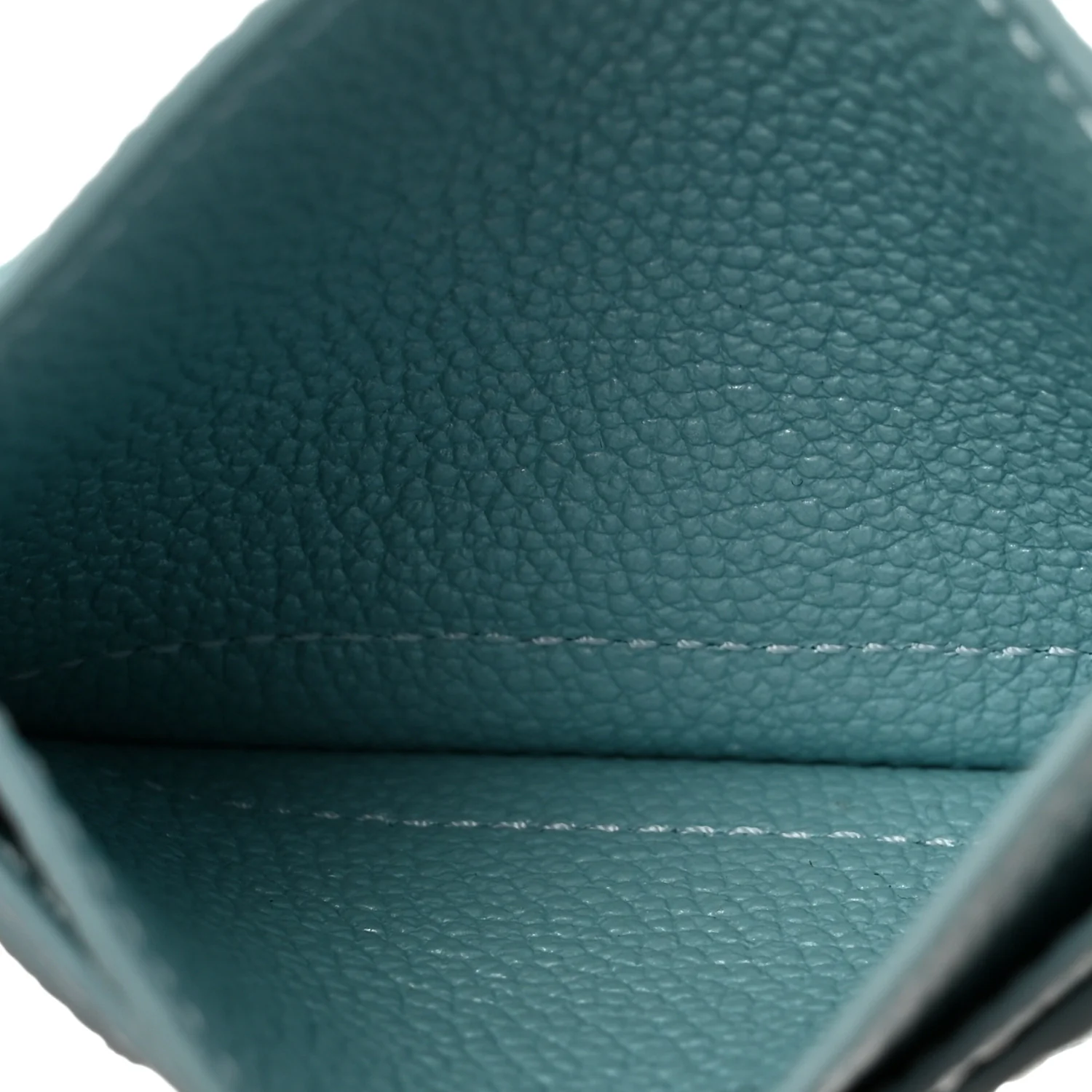 Empreinte Monogram LV Charms Card Holder Pearly Lagoon Turquoise - Image 5