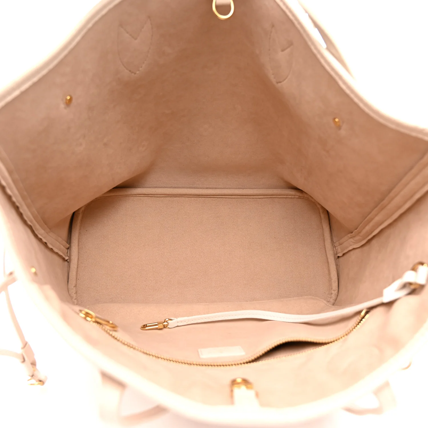 Empreinte Monogram Spring In The City Neverfull MM Kaki Beige Cream - Image 5