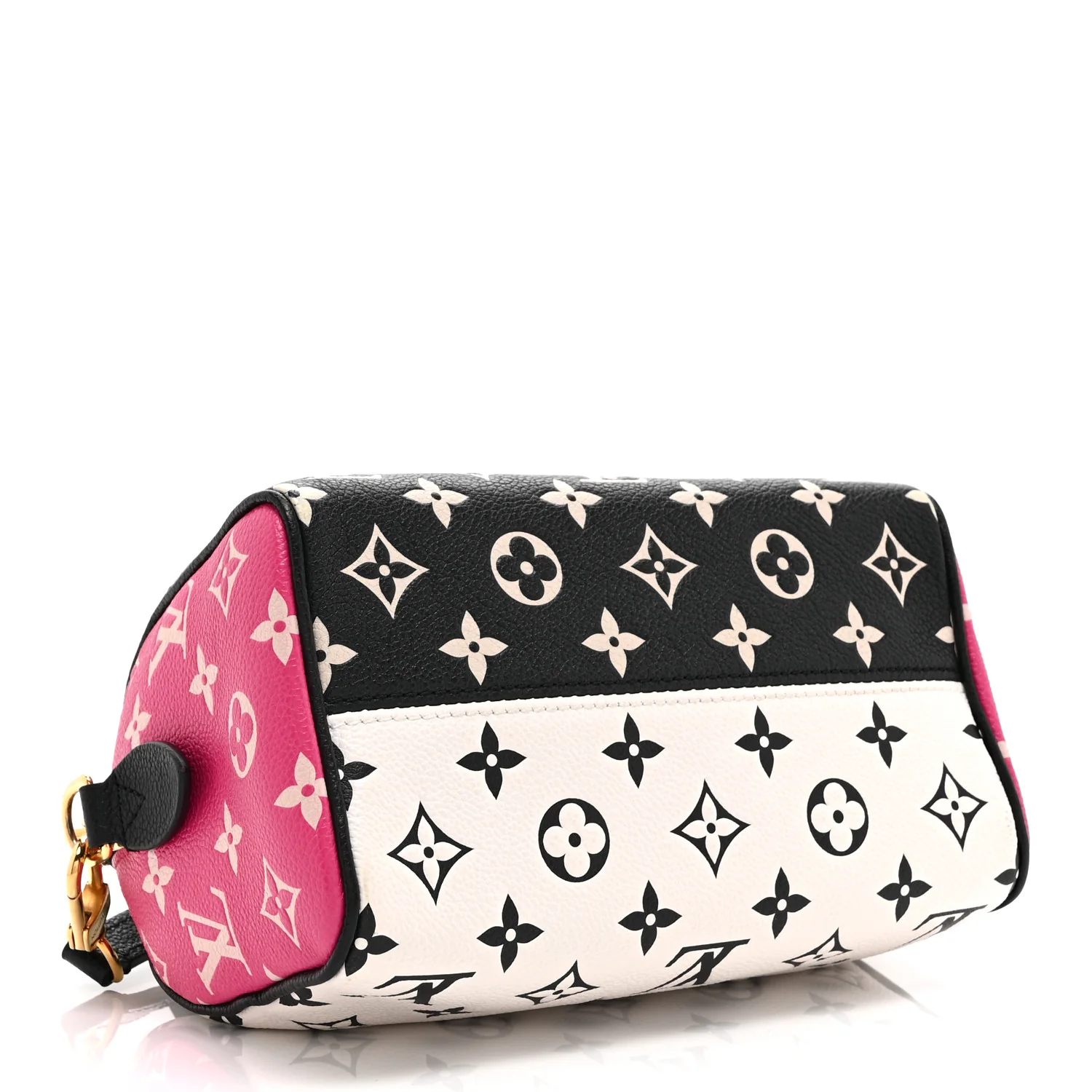 Empreinte Monogram Spring in the City Speedy Bandouliere 20 Black White Pink - Image 4