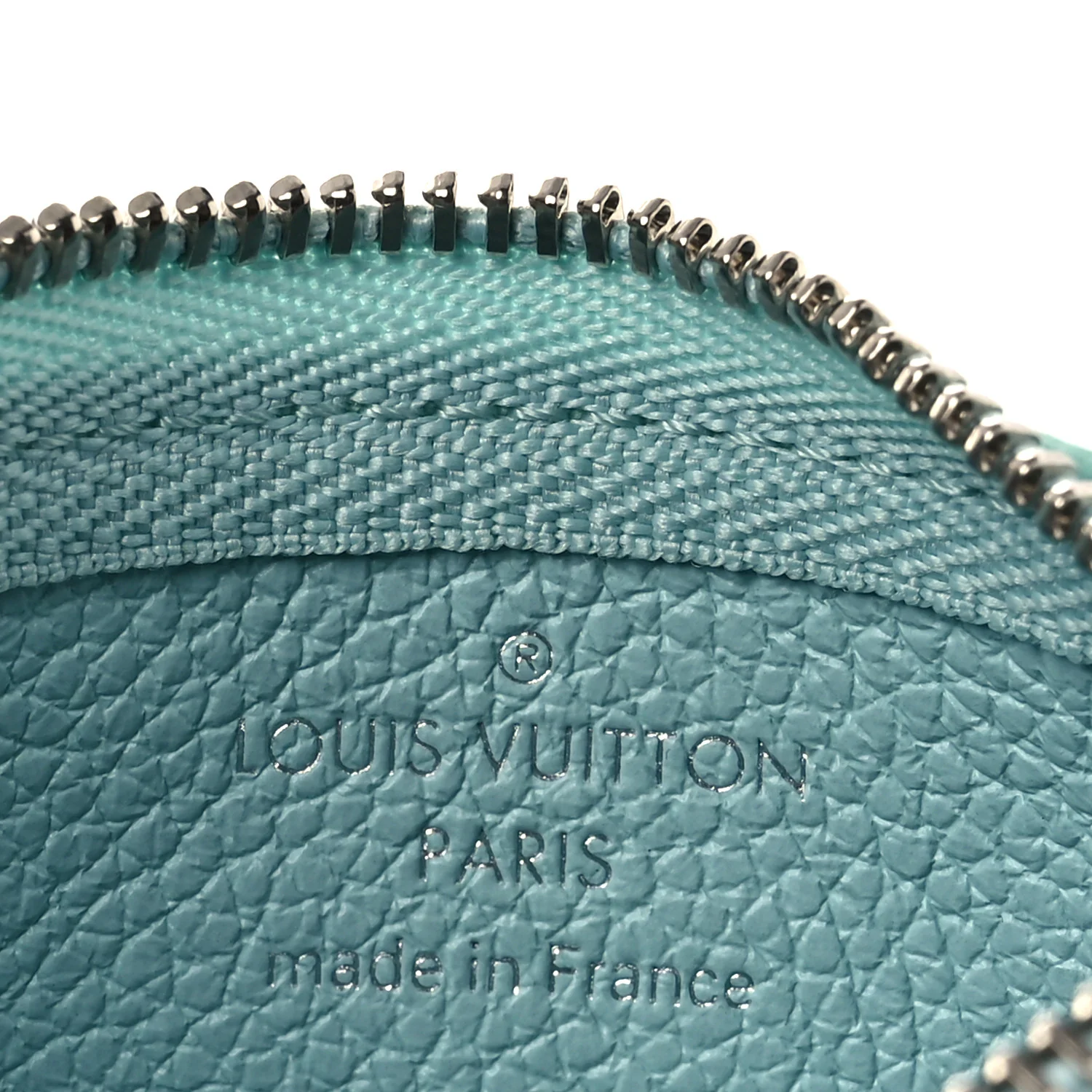 Empreinte Monogram Summer Stardust Key Pouch Water Green - Image 7
