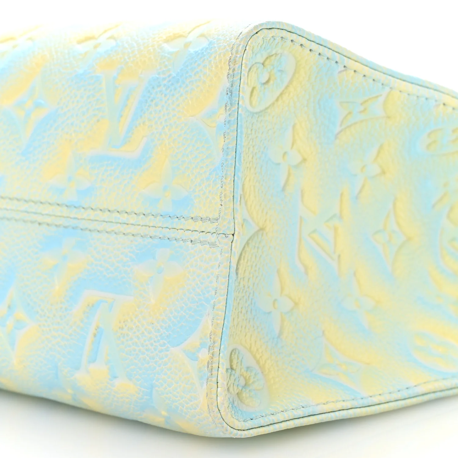 Empreinte Monogram Summer Stardust Onthego PM  Water Green - Image 9