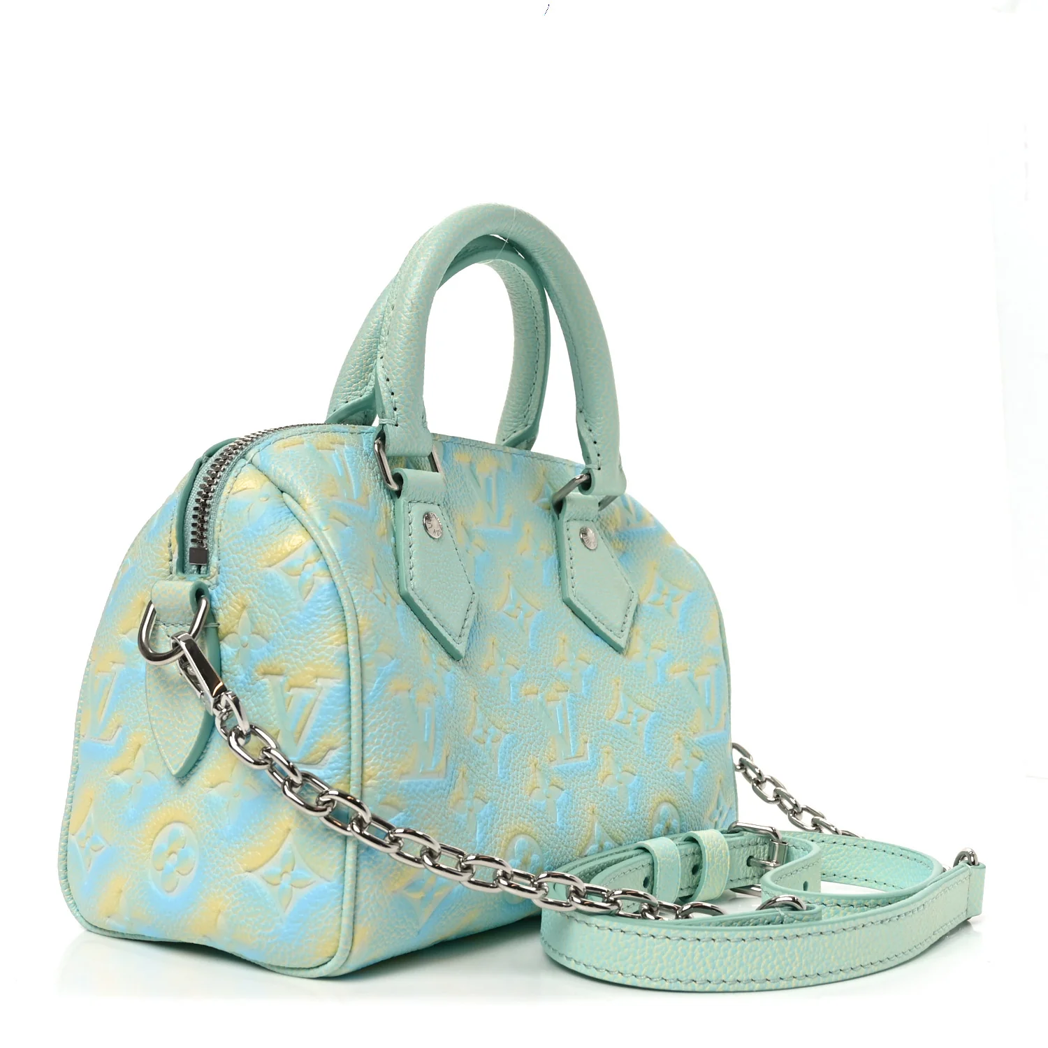 Empreinte Monogram Summer Stardust Speedy 20 Water Green - Image 3