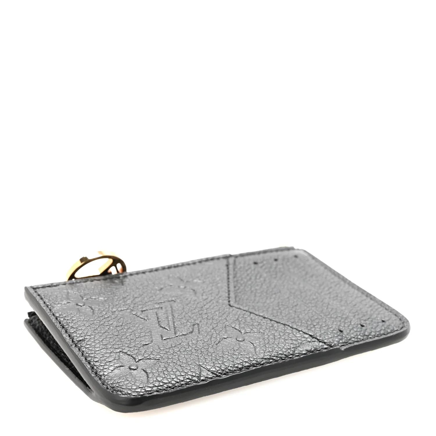 Empreinte Monogram Zipped Romy Card Holder Black - Image 4