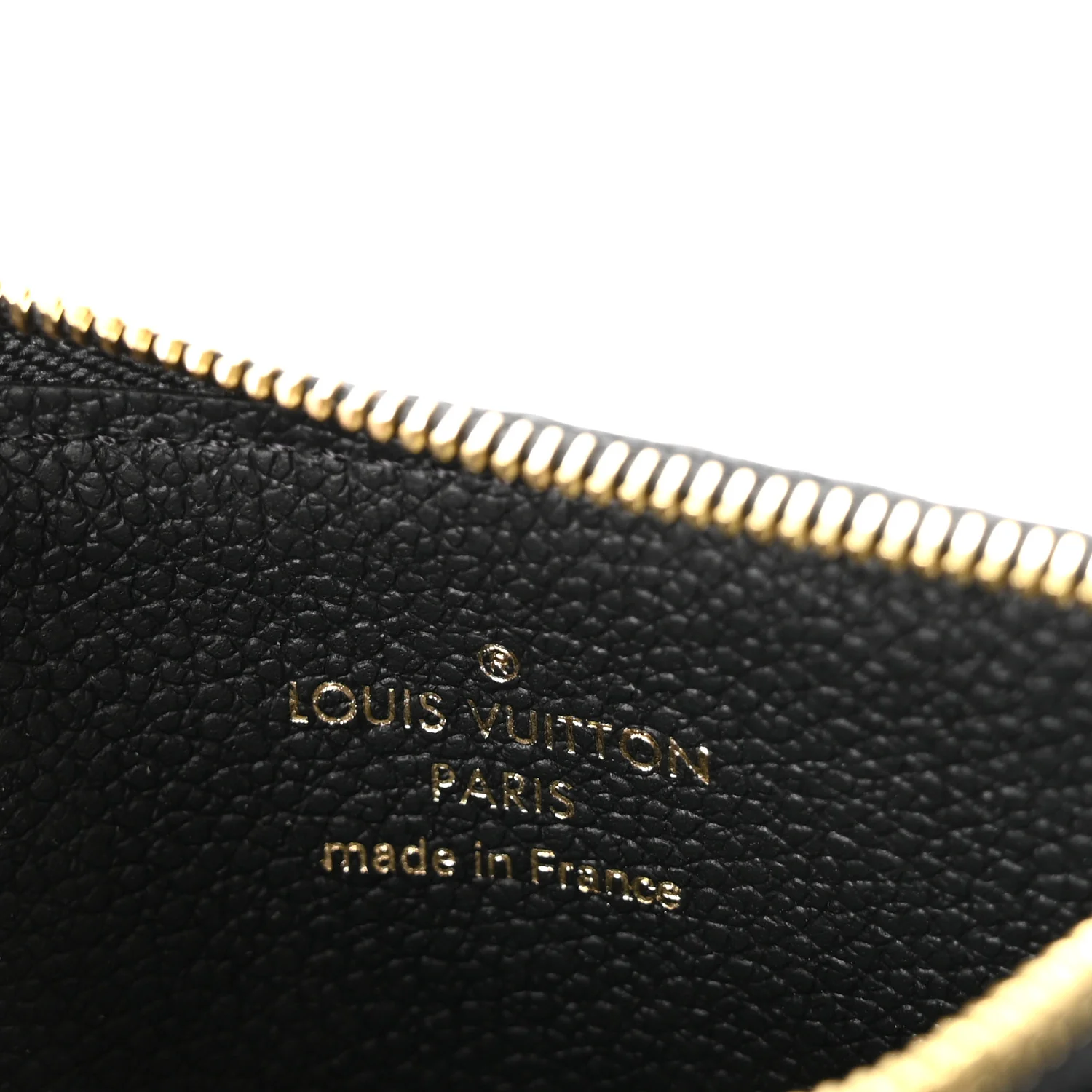 Empreinte Monogram Zipped Romy Card Holder Black - Image 6