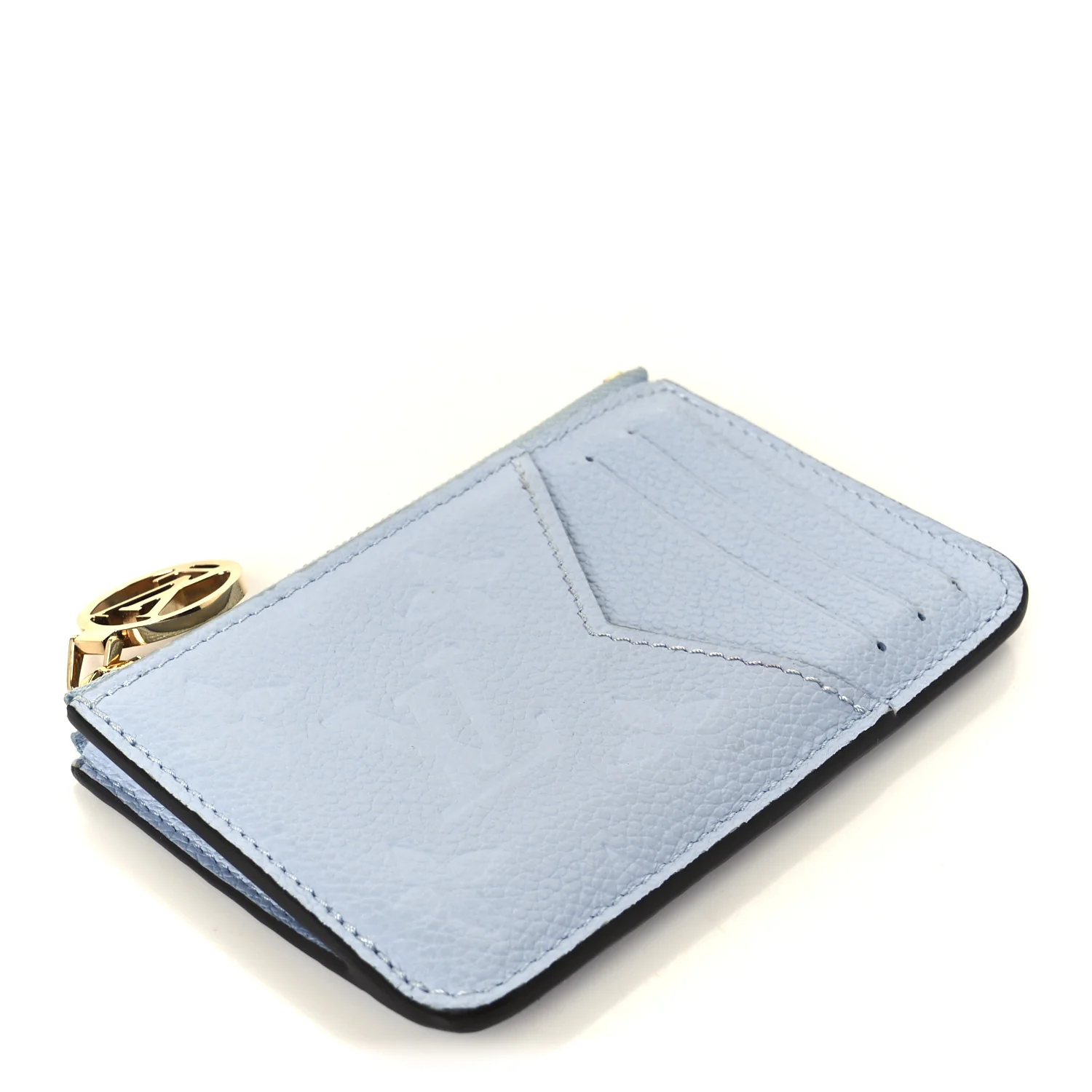 Empreinte Monogram Zipped Romy Card Holder Bleu Nuage - Image 4
