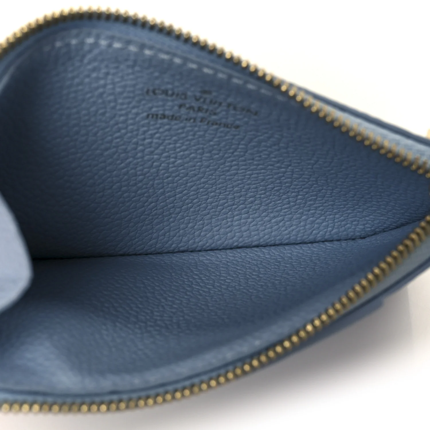 Empreinte Monogram Zipped Romy Card Holder Bleu Nuage - Image 5
