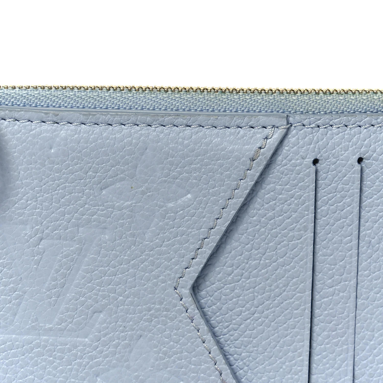 Empreinte Monogram Zipped Romy Card Holder Bleu Nuage - Image 7
