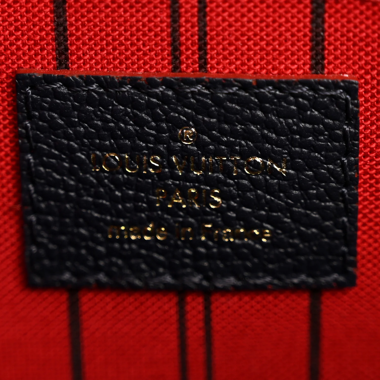 Empreinte Montaigne BB Marine Rouge - Image 6