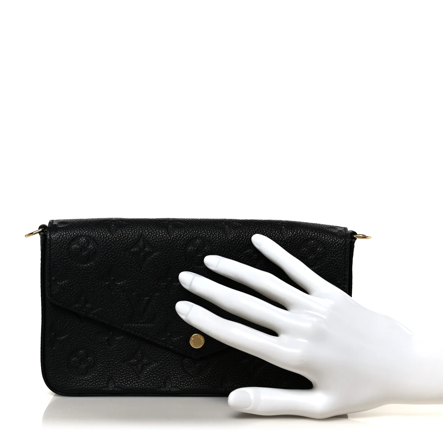 Empreinte Pochette Felicie Chain Wallet Black - Image 2