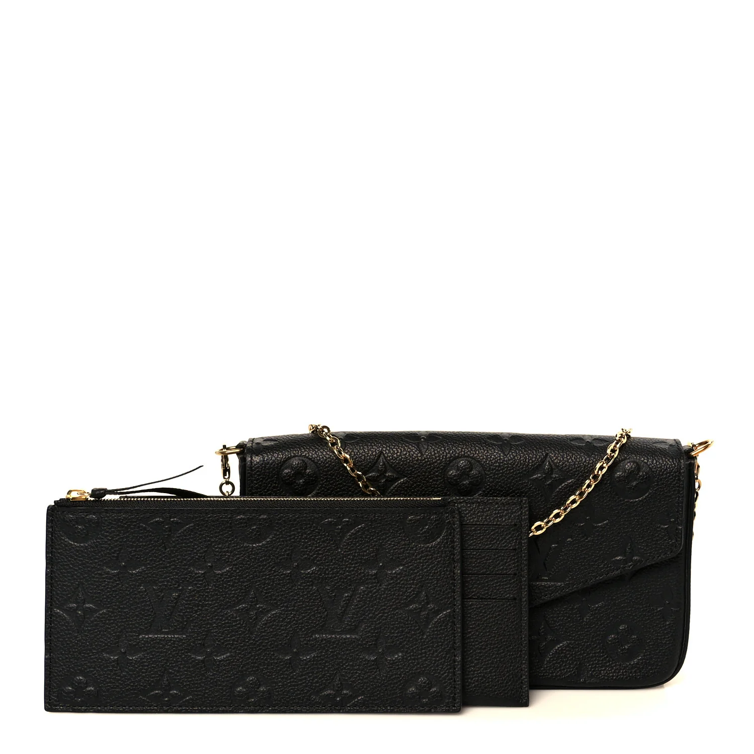 Empreinte Pochette Felicie Chain Wallet Black - Image 3