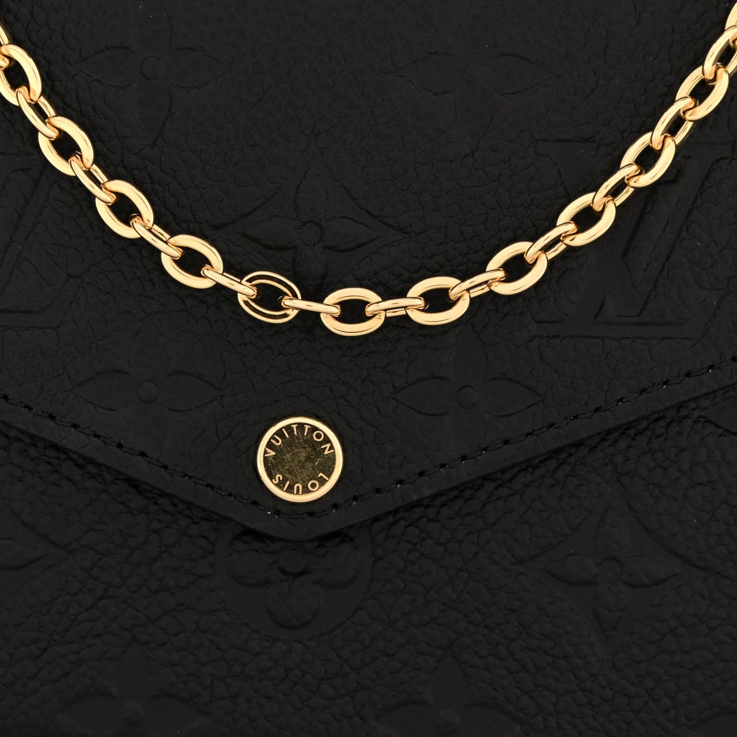 Empreinte Pochette Felicie Chain Wallet Black - Image 11