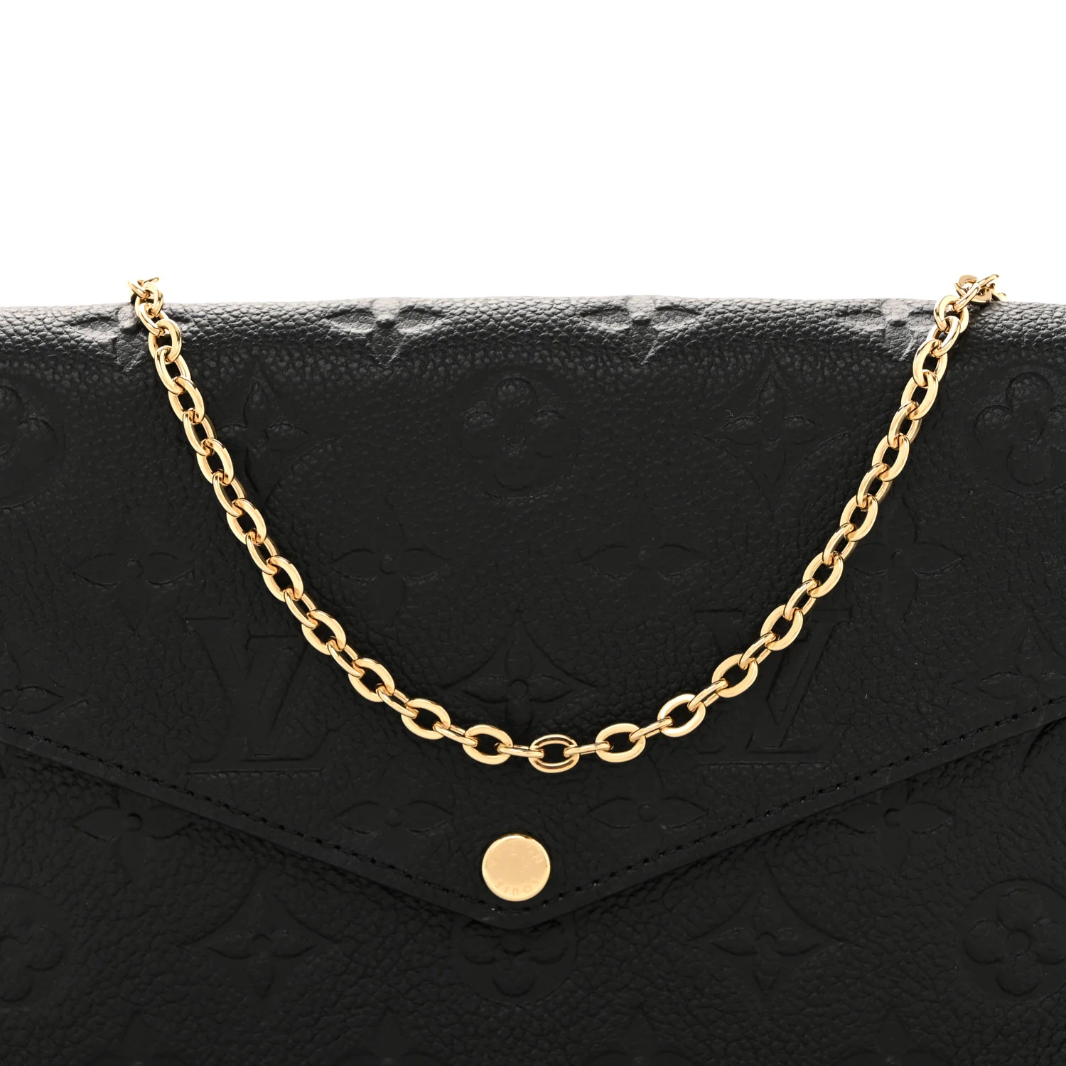 Empreinte Pochette Felicie Chain Wallet Black - Image 8