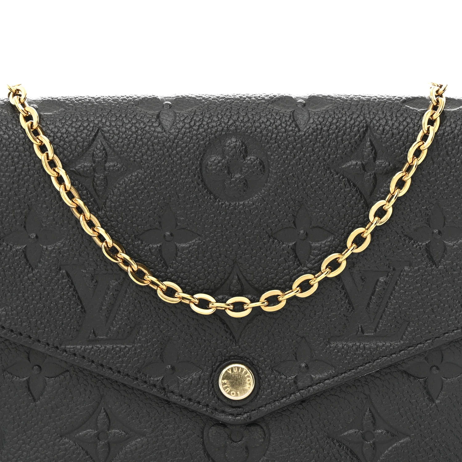 Empreinte Pochette Felicie Chain Wallet Black - Image 8