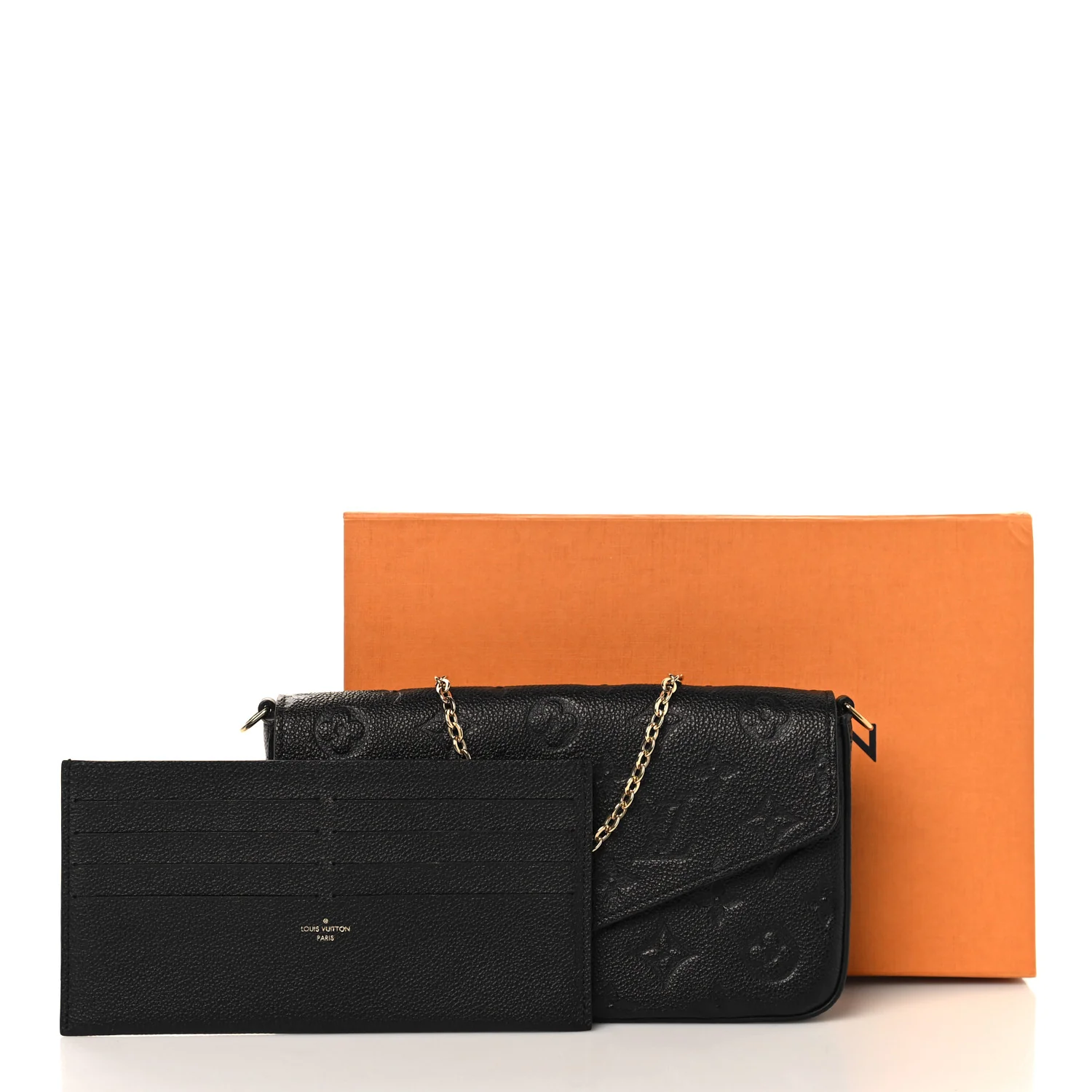 Empreinte Pochette Felicie Chain Wallet Black - Image 11