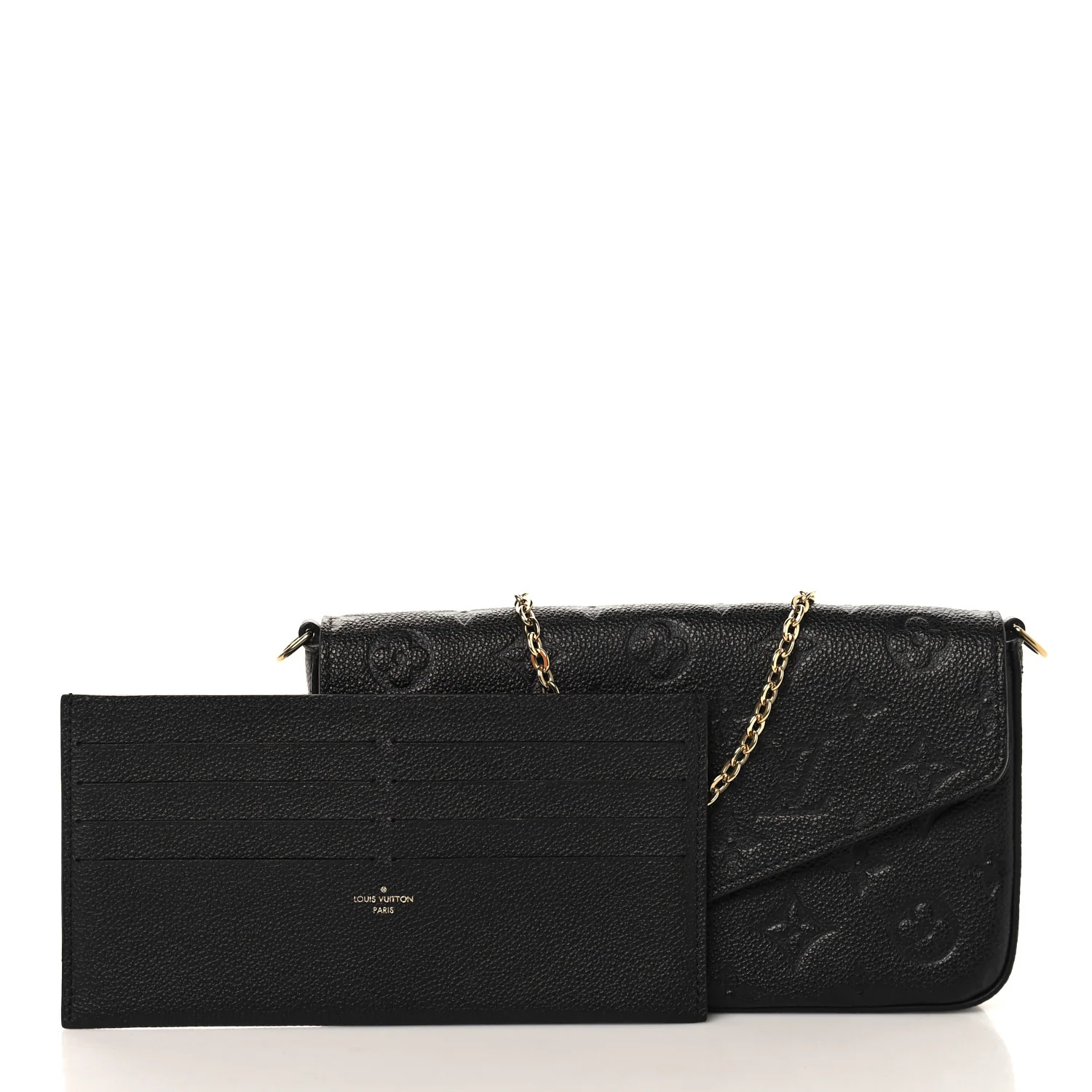 Empreinte Pochette Felicie Chain Wallet Black - Image 3