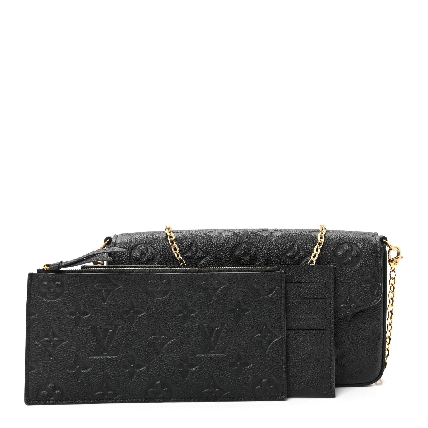 Empreinte Pochette Felicie Chain Wallet Black - Image 3