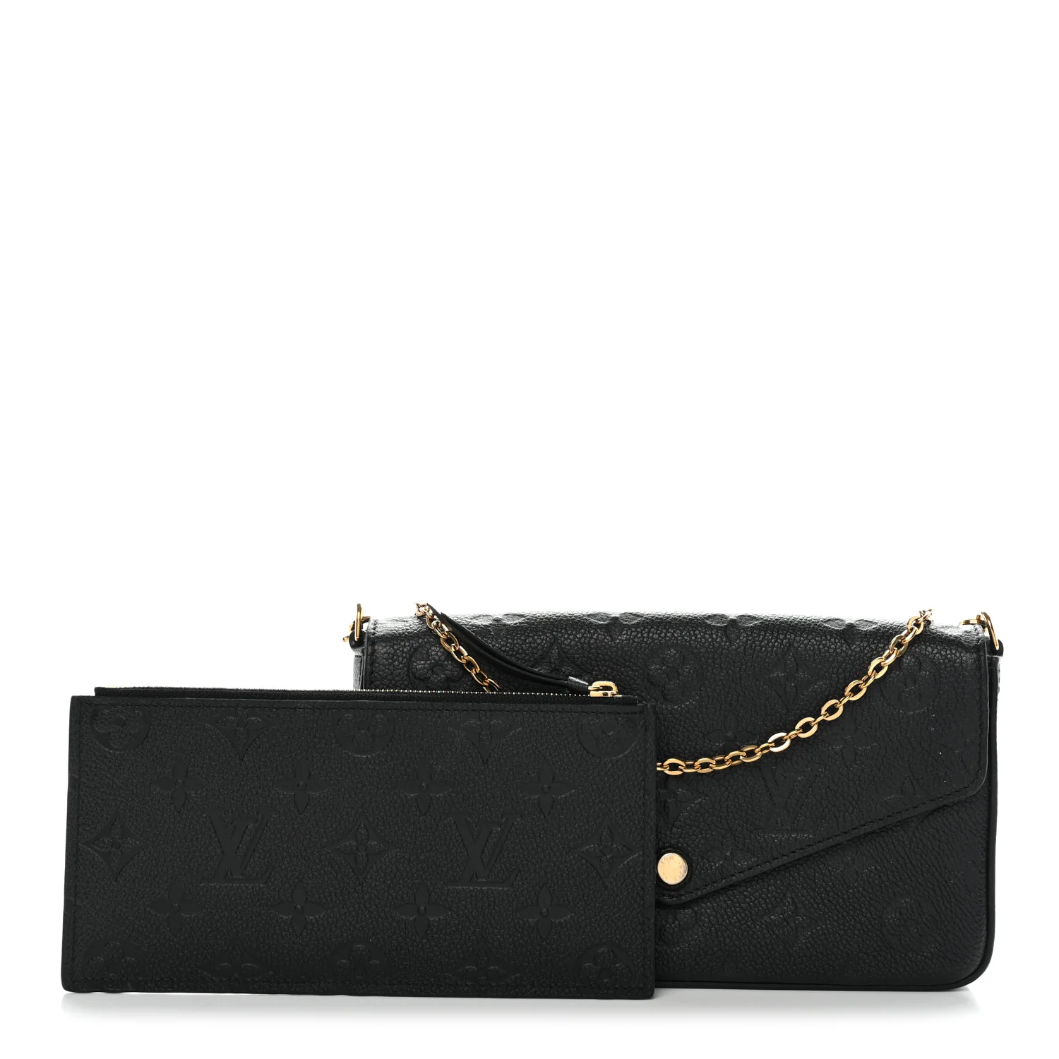 Empreinte Pochette Felicie Chain Wallet Black - Image 7